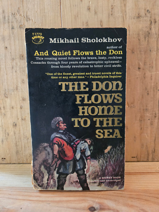 The Don Flows Home To The Sea // Mikhail Sholokov // 1960 // Vintage Paperback