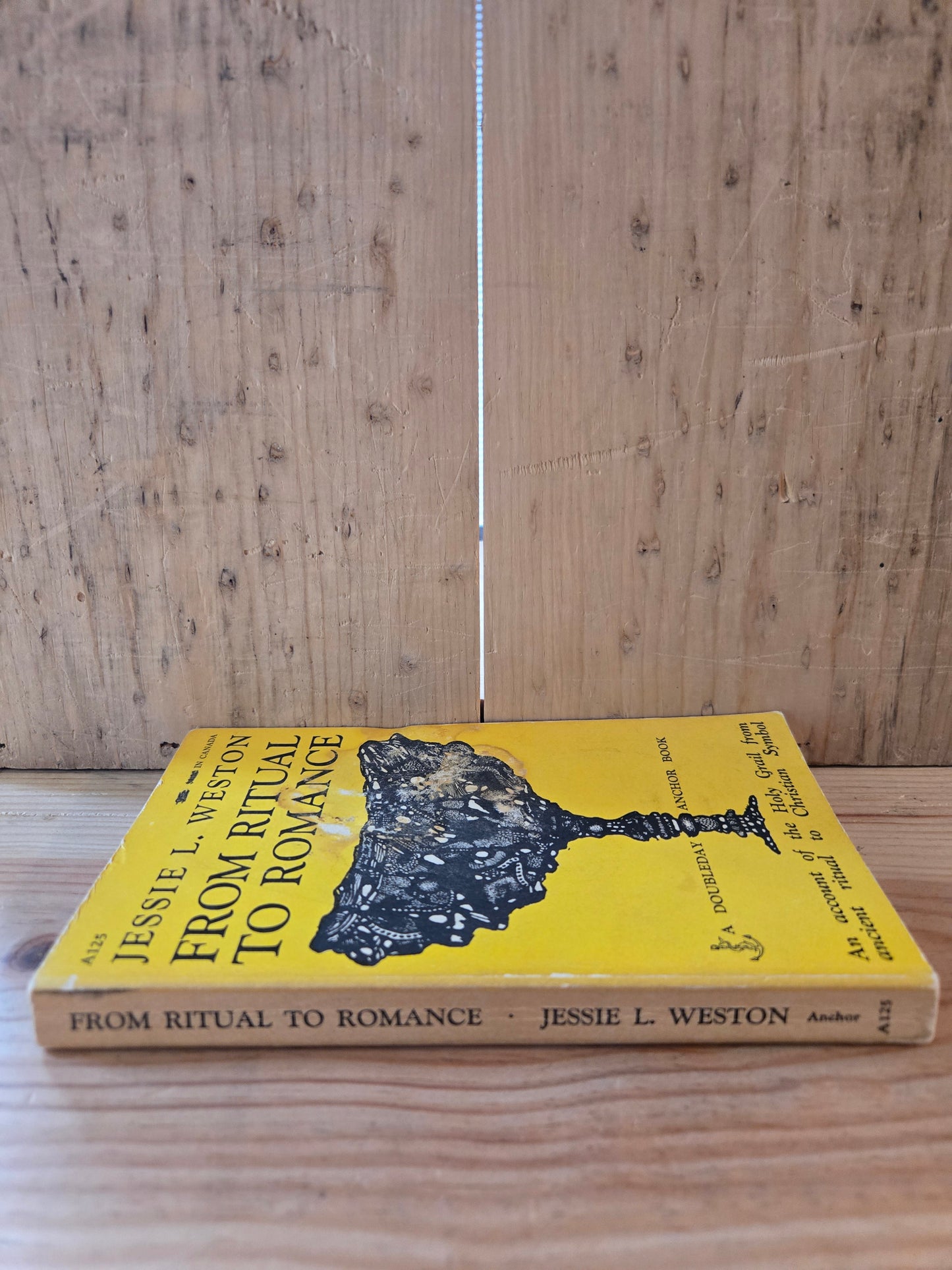 From Ritual To Romance // Jessie L. Weston // 1957 // Vintage Paperback Mythology Symbols