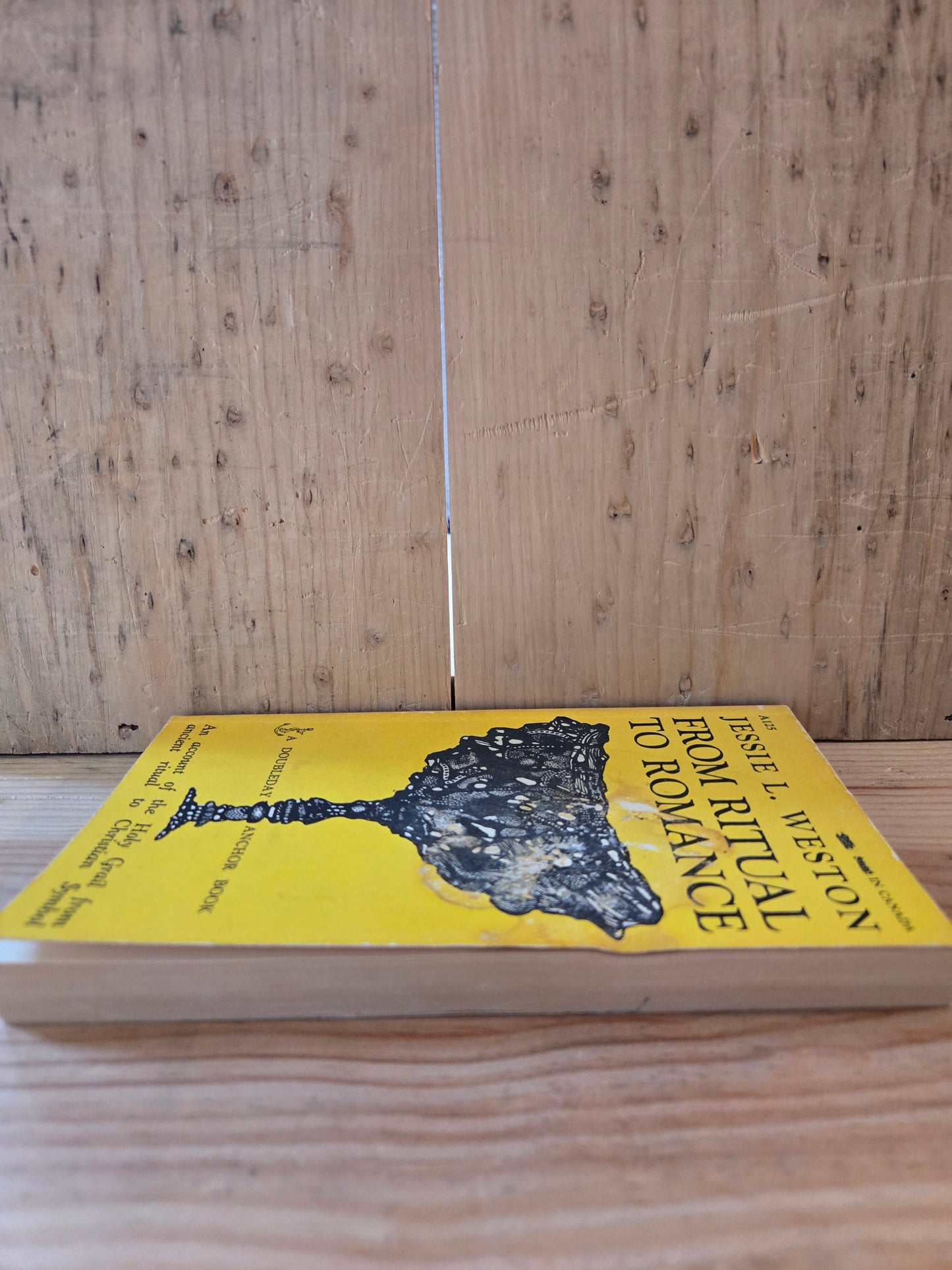 From Ritual To Romance // Jessie L. Weston // 1957 // Vintage Paperback Mythology Symbols