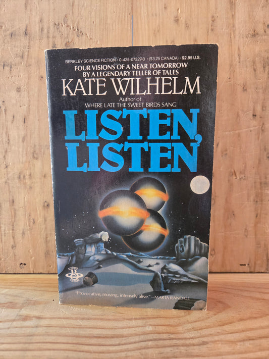 Listen, Listen // Kate Wilhelm // 1984 // Vintage Paperback Sci-fi