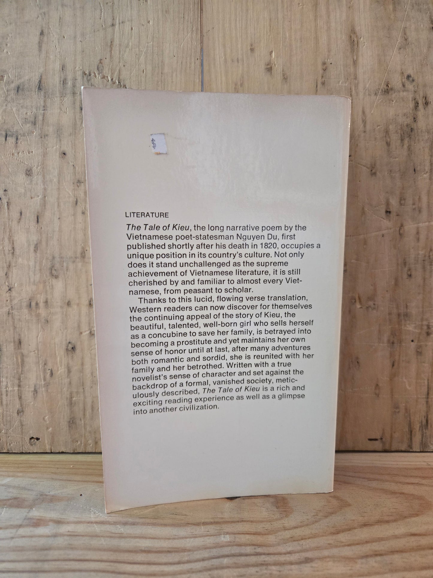 The Tale of Kieu // Nguyen Du // 1973 // Vintage Paperback