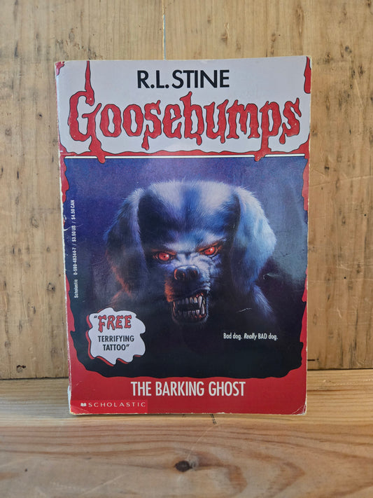Goosebumps #32: The Barking Ghost // R.L. Stine // 1st Printing 1995 // Vintage Paperback