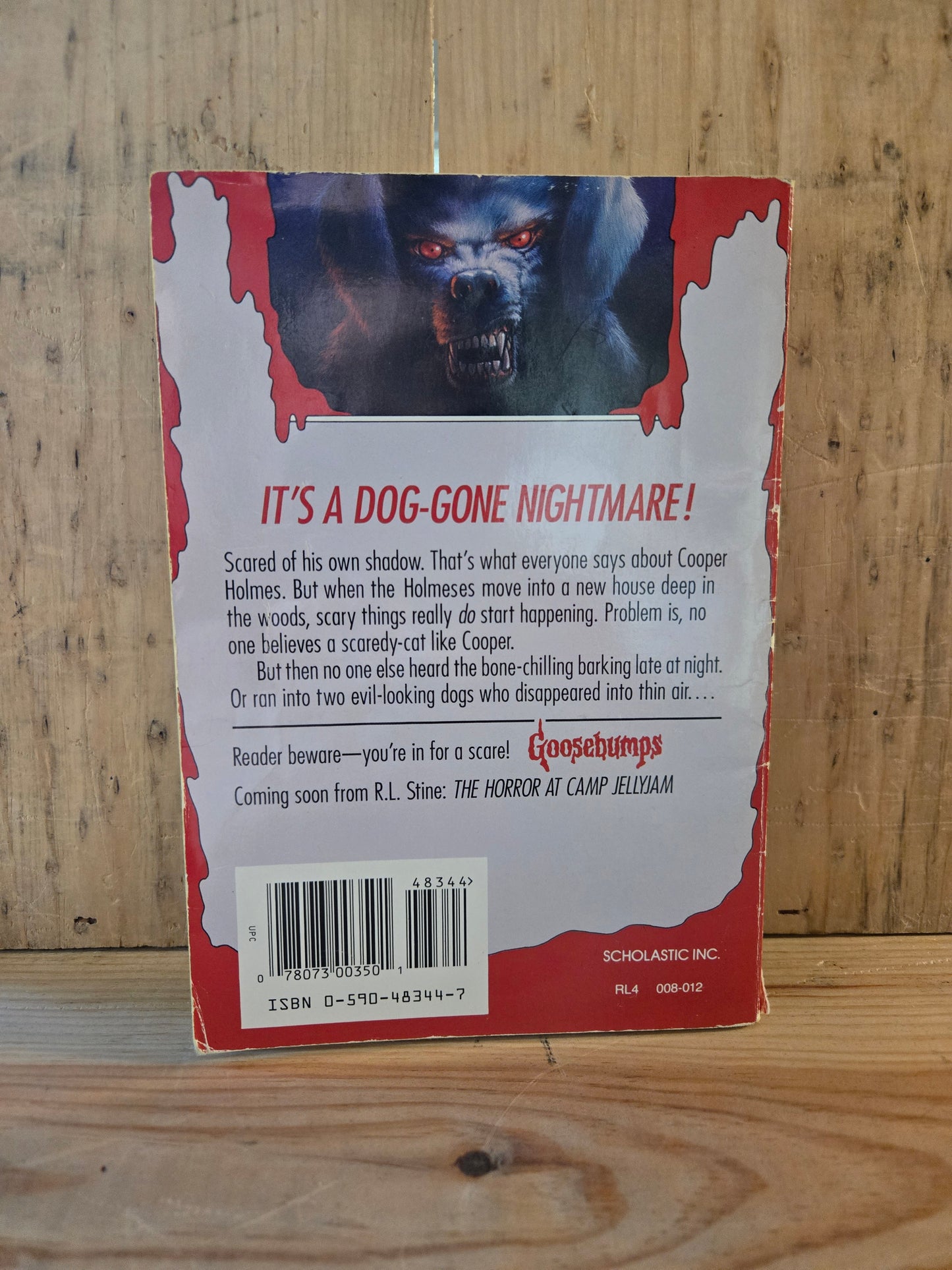 Goosebumps #32: The Barking Ghost // R.L. Stine // 1st Printing 1995 // Vintage Paperback