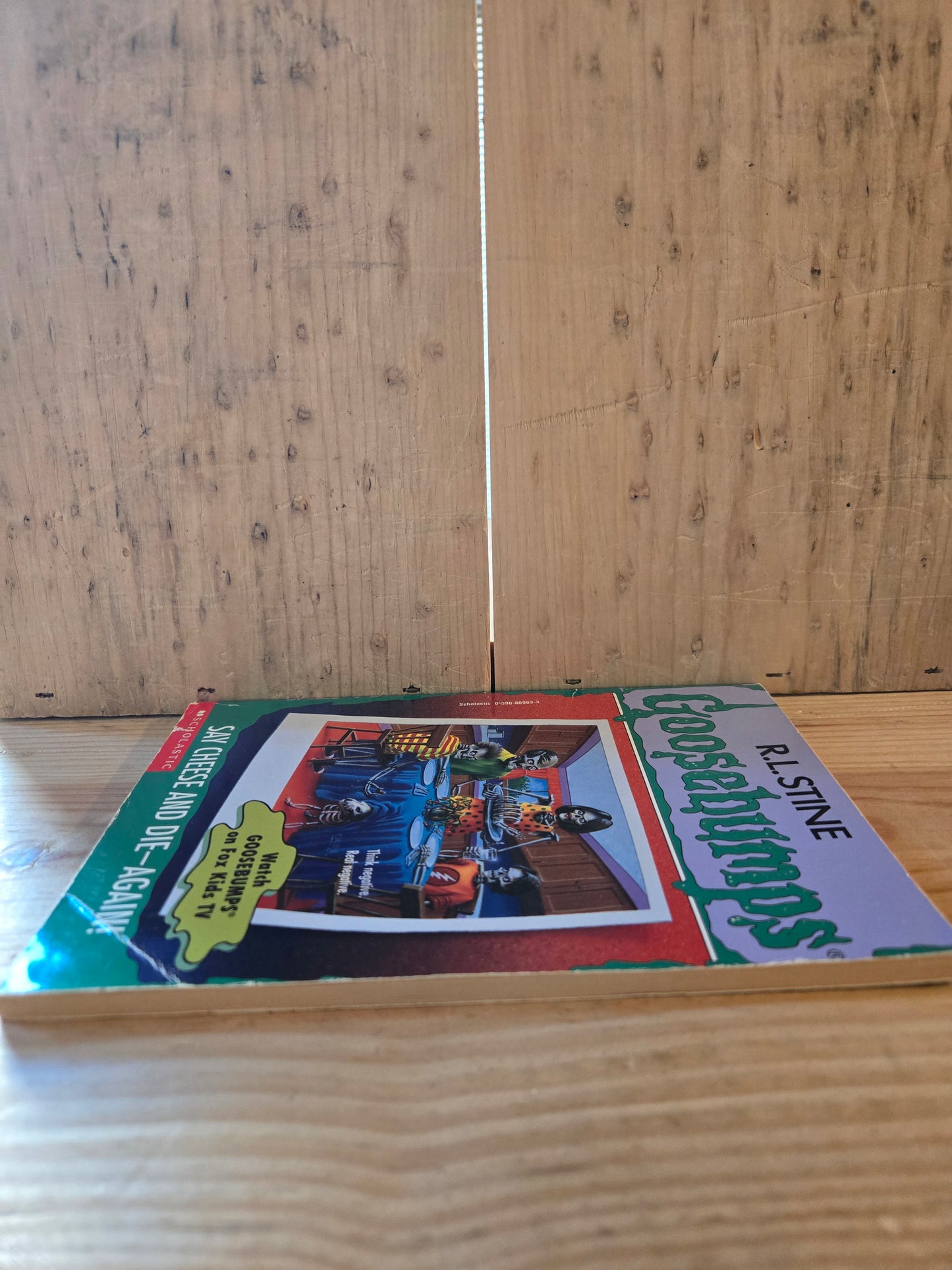 Goosebumps #44: Say Cheese and Die -- Again! // R.L. Stine // 1st Printing 1996 // Vintage Paperback