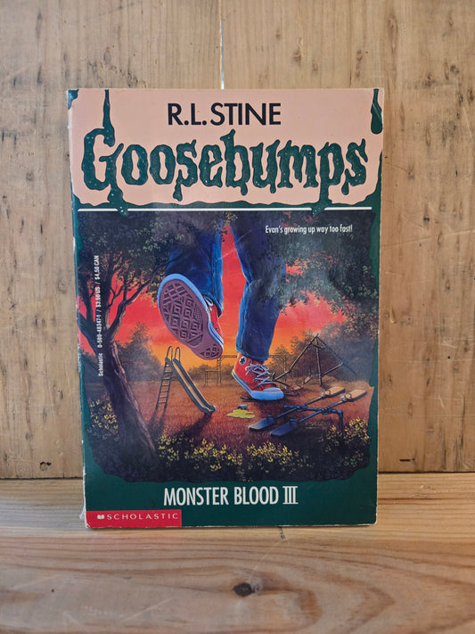 Goosebumps #29: Monster Blood III // R.L. Stine // 2nd Printing 1995 // Vintage Paperback