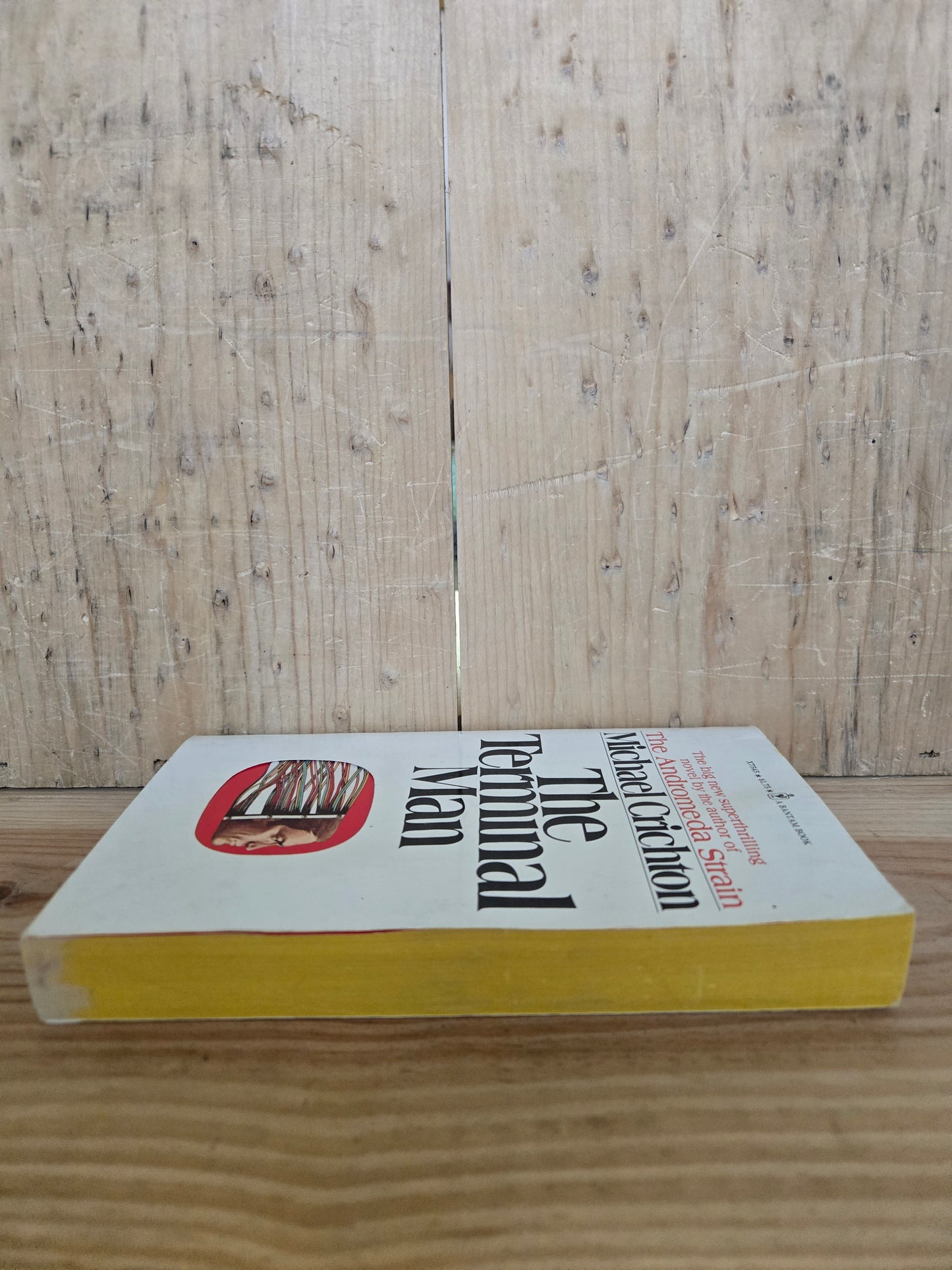 The Terminal Man // Michael Crichton // 1973 // Vintage Paperback Sci-fi