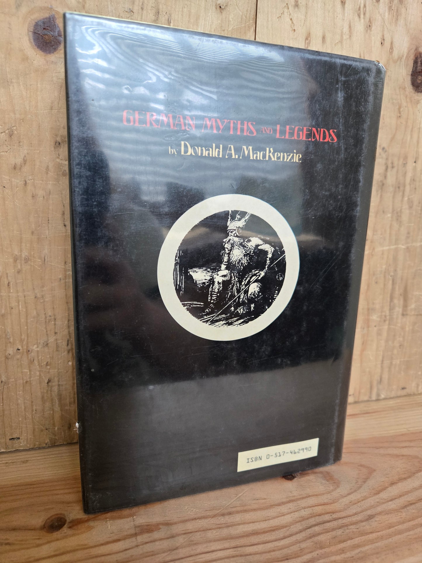 German Myths and Legends // Donald A. Mackenzie // 1985 // Vintage Hardcover Mythology Folklore