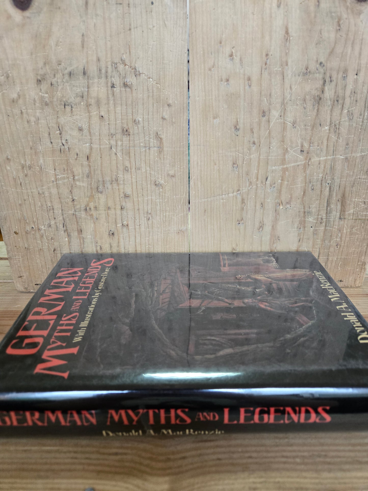 German Myths and Legends // Donald A. Mackenzie // 1985 // Vintage Hardcover Mythology Folklore