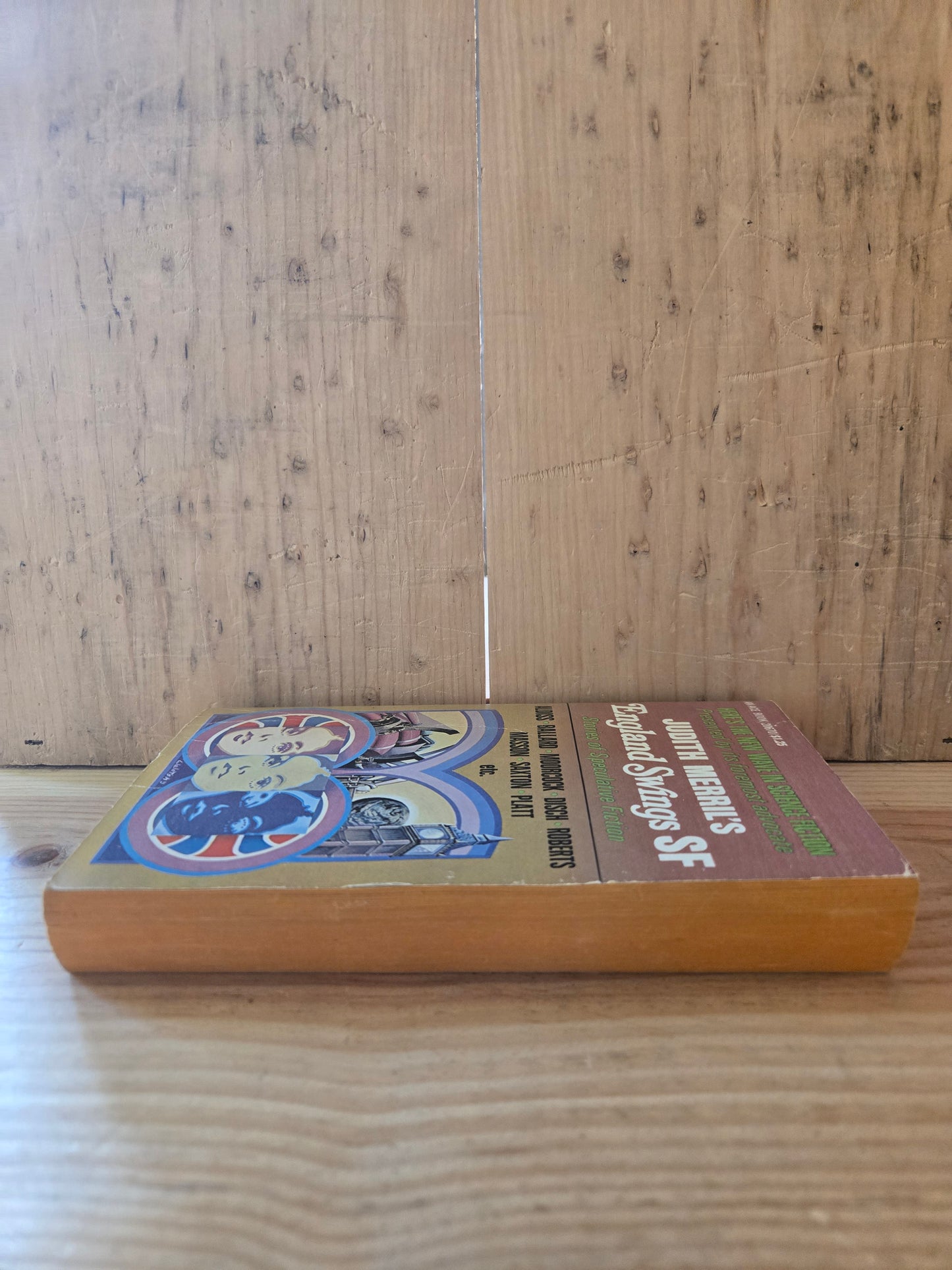 England Swings SF: Stories of Speculative Fiction // Edited by Judith Merril // 1968 // Vintage Paperback Sci-fi