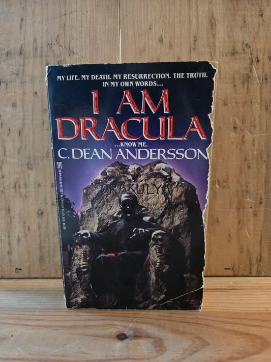I Am Dracula // C. Dean Andersson // 1993 // Vintage Paperback Horror