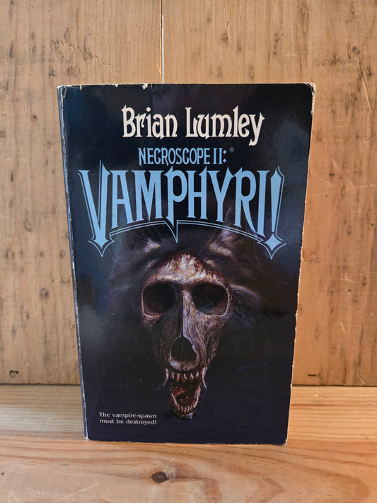 Necroscope II: Vamphyri! // Brian Lumley // 1989 // Vintage Paperback Horror