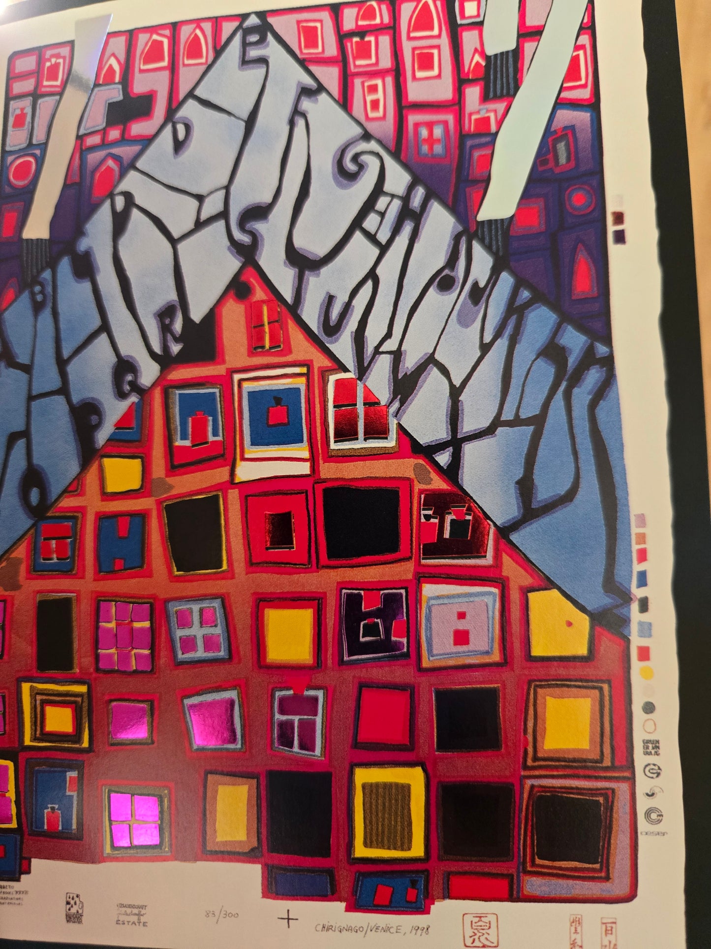 Hundertwasser Graphic Works 1994 - 2000 // 2001 // Vintage Art Exhibit Hardcover Book Guide