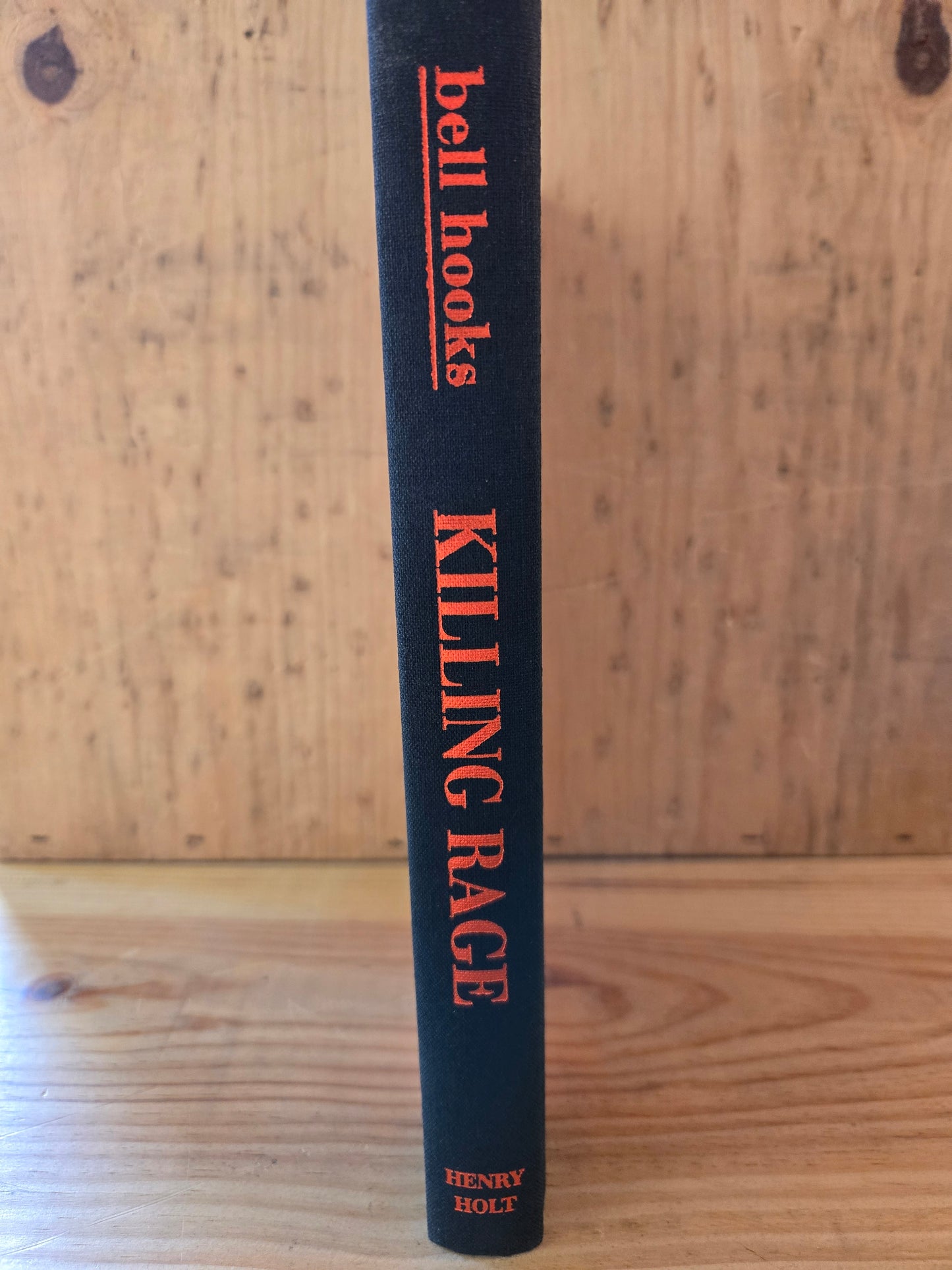Killing Rage: Ending Racism // bell hooks // 1st Edition 1st Printing 1995 // Vintage Hardcover Essays