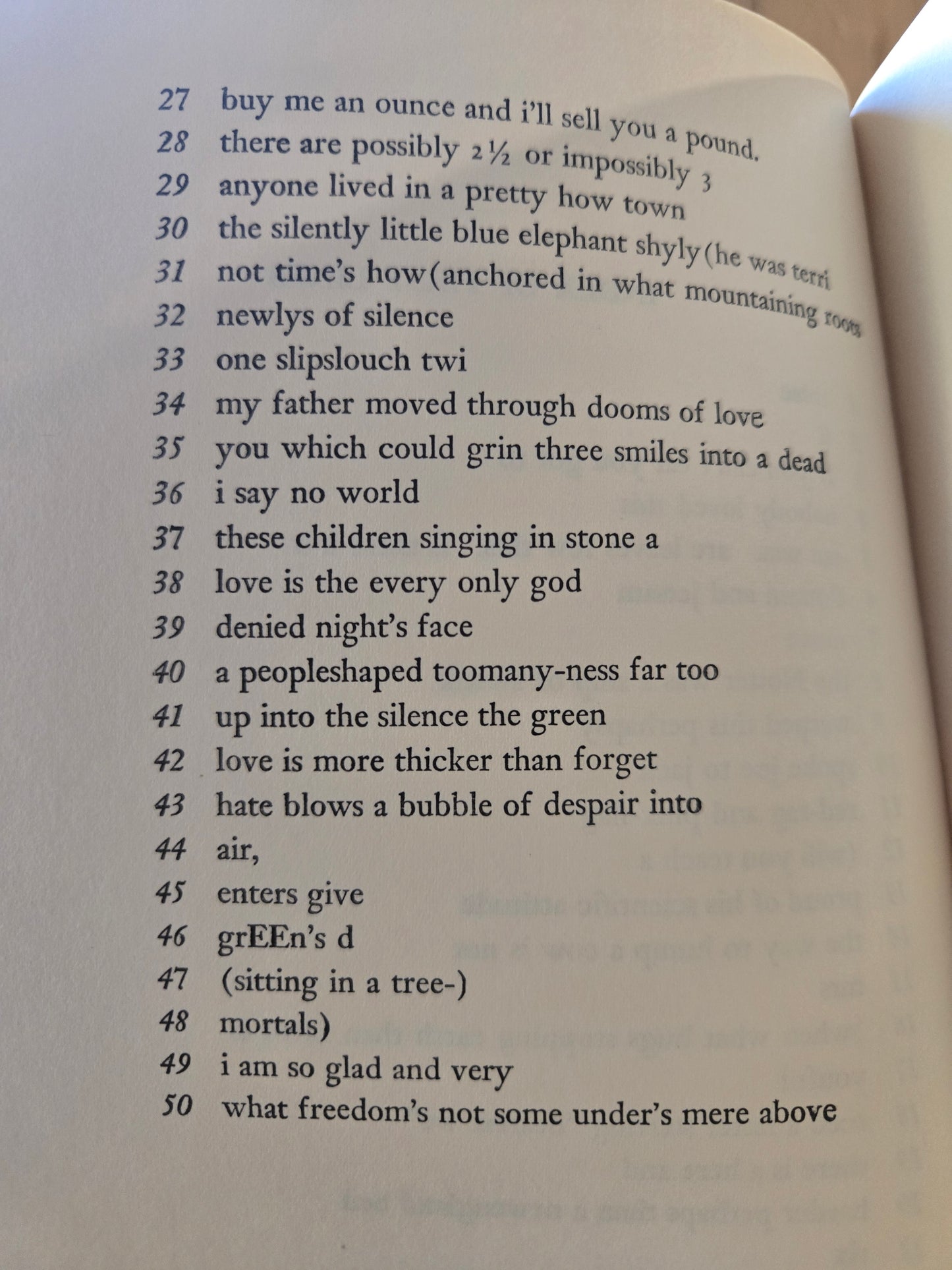50 Poems // e.e. cummings // 1940s // Vintage Paperback Poetry
