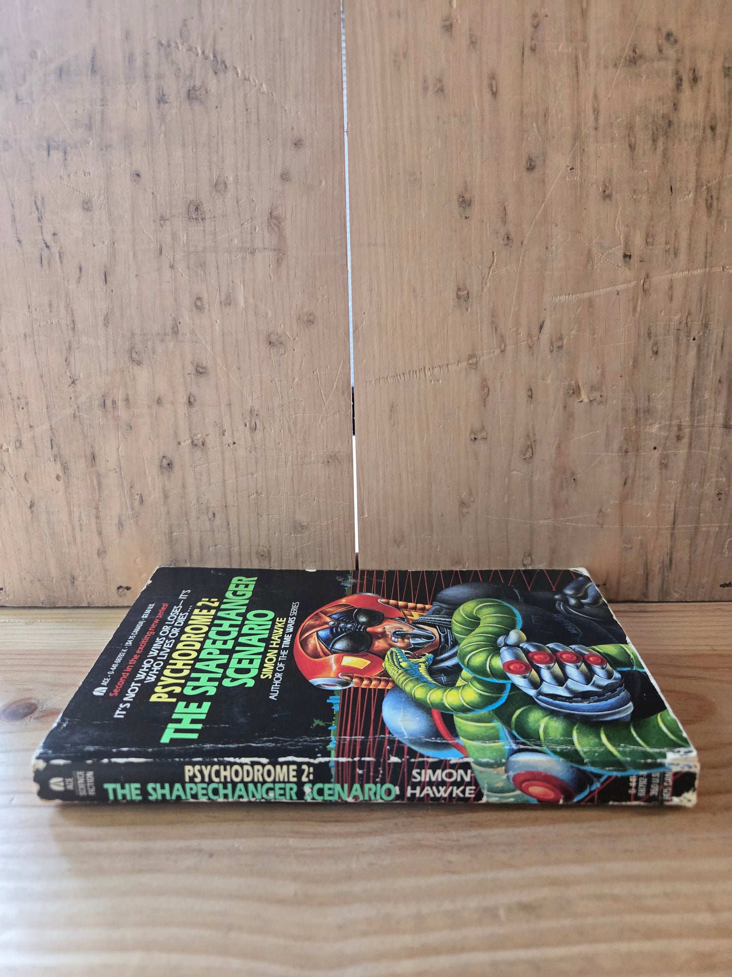 Psychodrome 2: The Shapechanger Scenario // Simon Hawke // 1988 // Vintage Paperback Cyberpunk Sci-fi