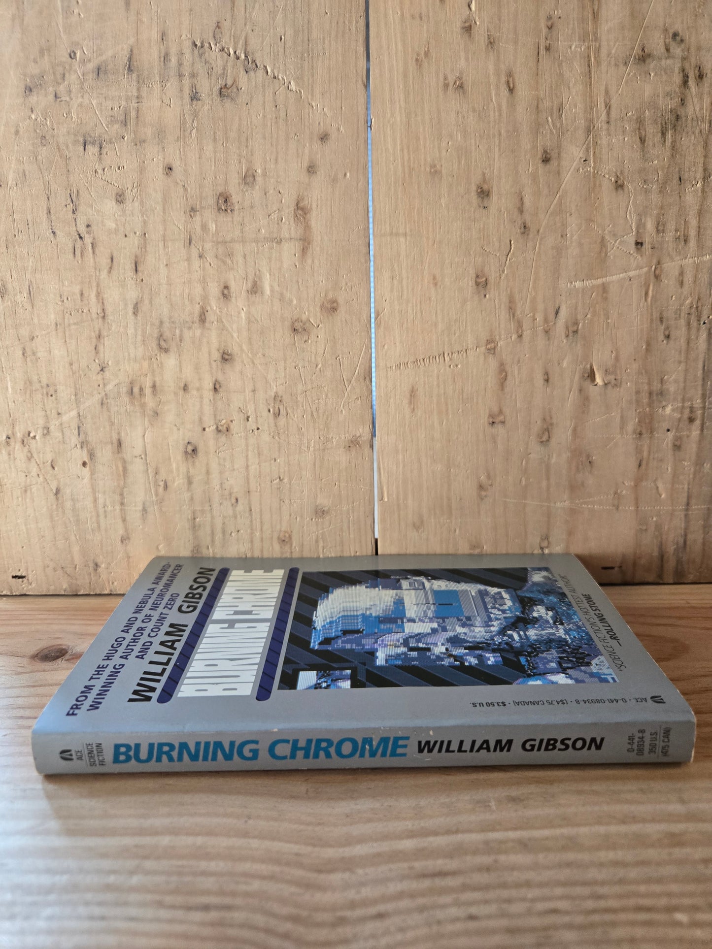 Burning Chrome // William Gibson // 1987 // Vintage Paperback Cyberpunk Sci-fi
