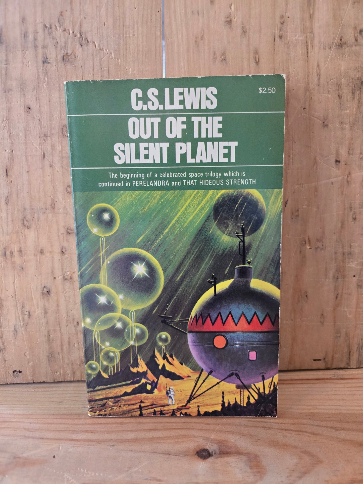 The Space Trilogy (3 Book Set) // C.S. Lewis // 1970s // Vintage Paperback Sci-fi