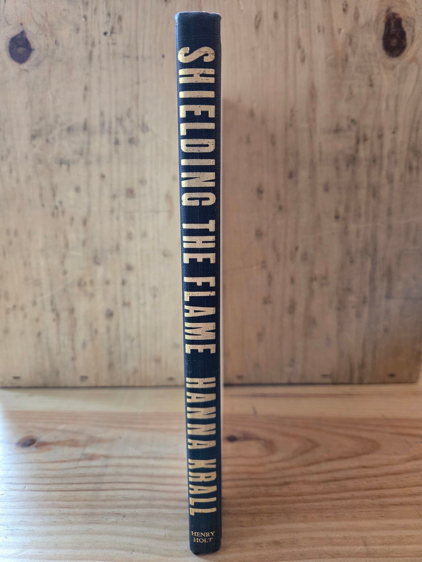 Shielding the Flame // Hanna Krall // 1st American Edition 1st Printing 1986 // Vintage Hardcover Warsaw Ghetto Uprising