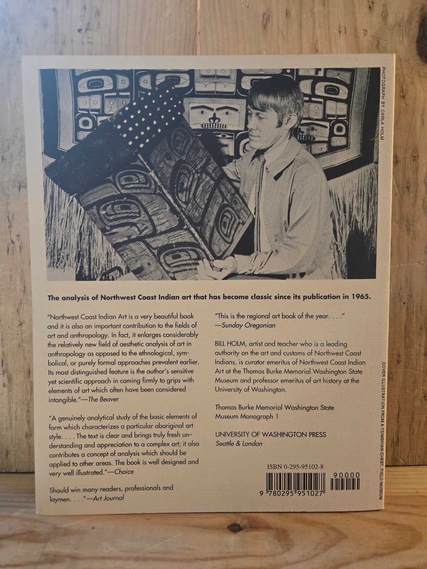 Northwest Coast Indian Art: An Analysis of Form // Bill Holm // 1970s // Vintage Paperback Indigenous Art