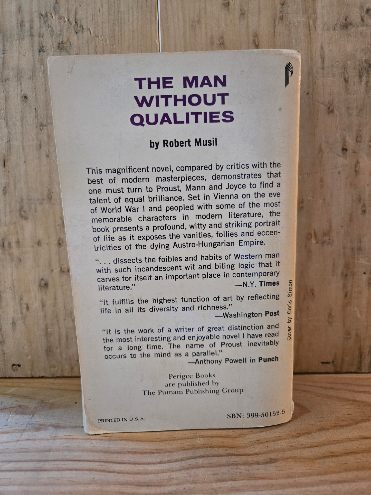 The Man Without Qualities // Robert Musil // 1980 // Vintage Paperback