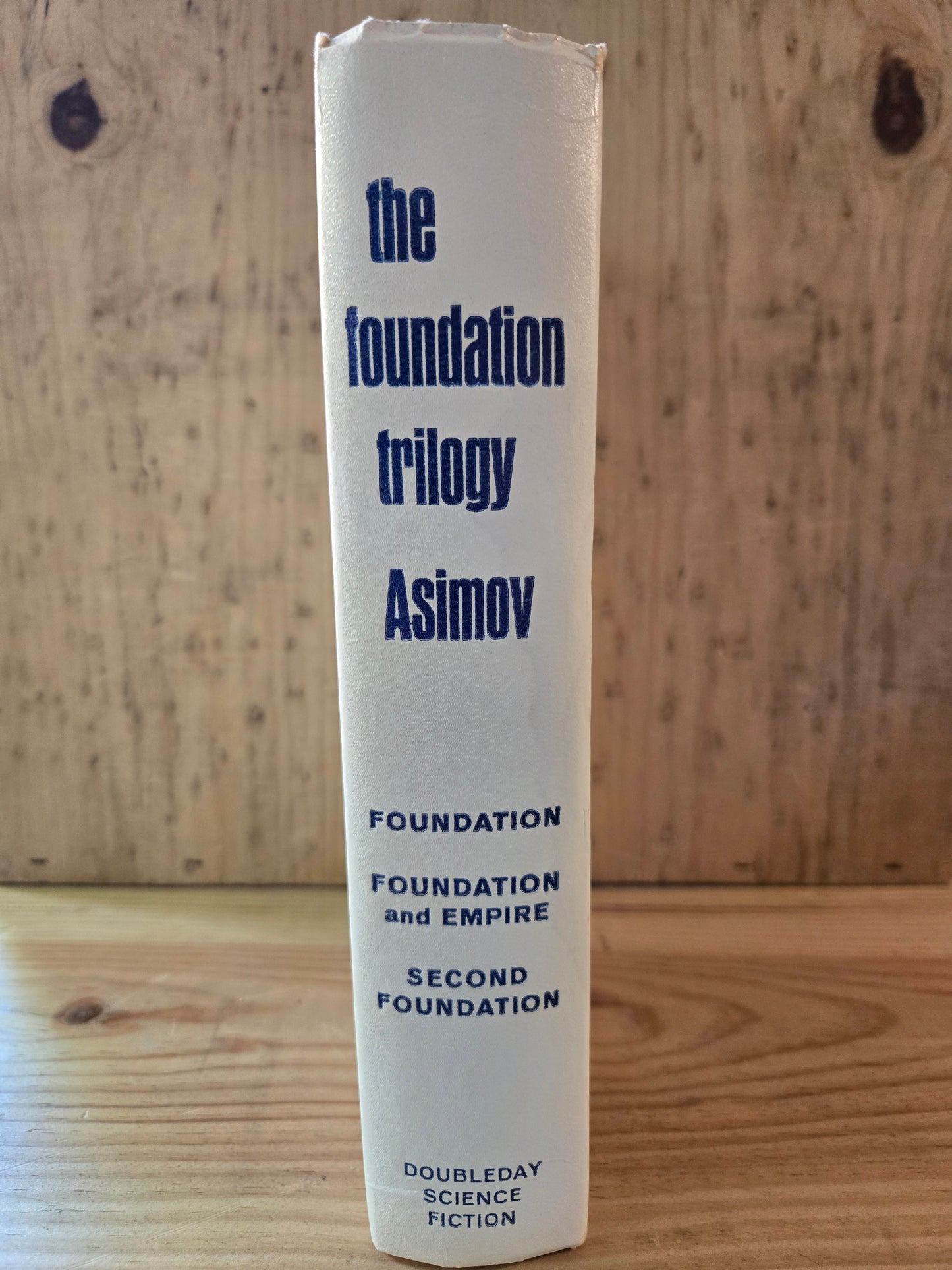 The Foundation Trilogy // Isaac Asimov // Book Club Edition 1955 // Vintage Hardcover Sci-fi