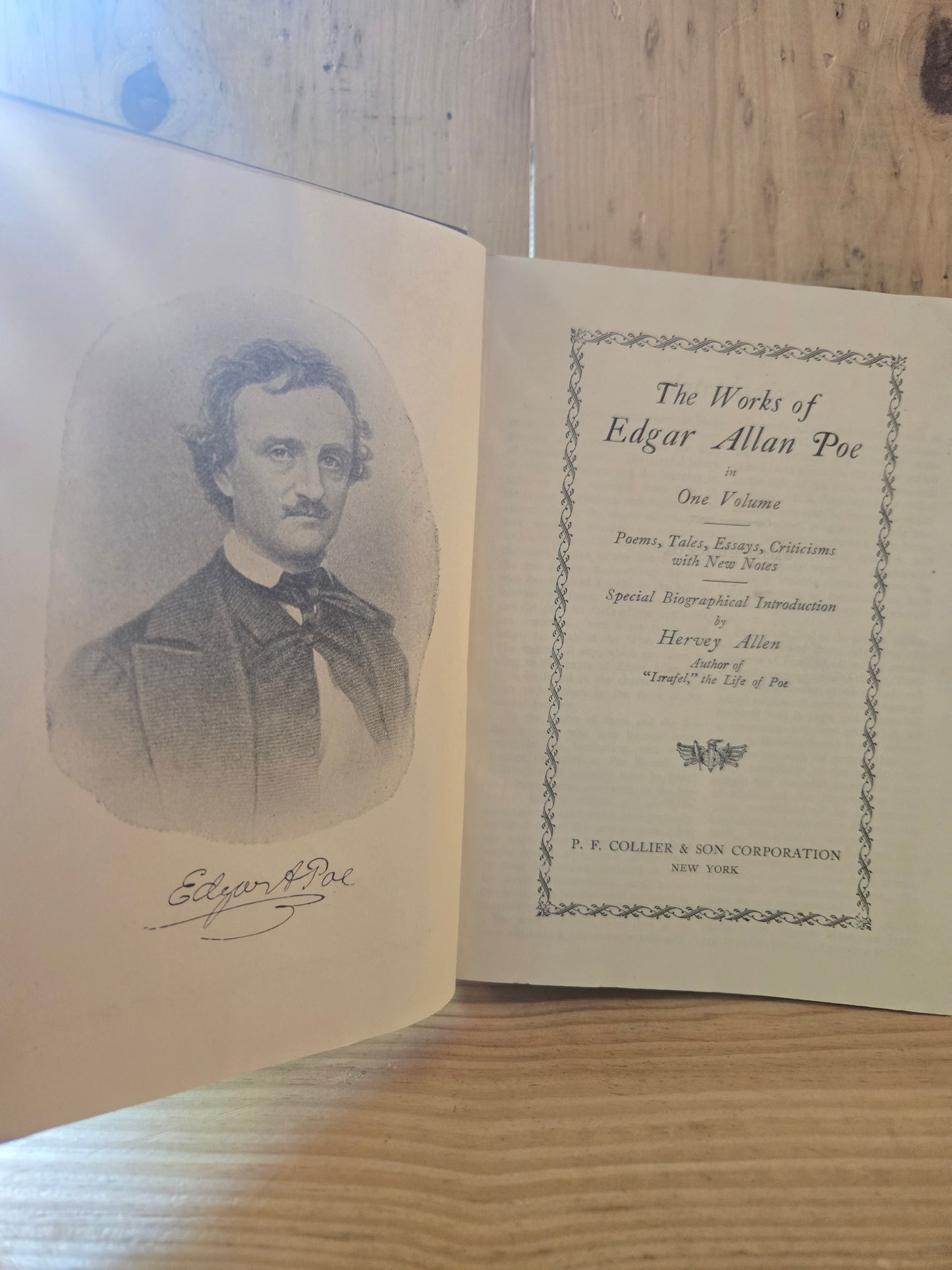 The Works of Edgar Allan Poe // 1927 // Vintage Hardcover