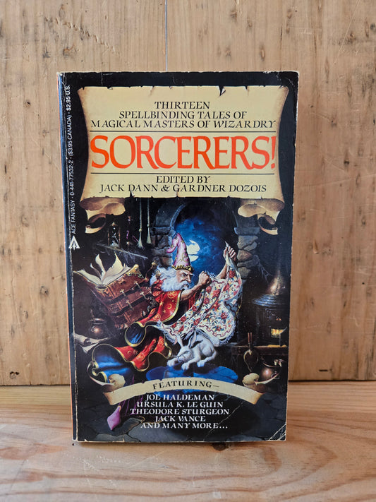 Sorcerers! // Edited by Jack Dann & Gardner Dozois // 1986 // Vintage Paperback Fantasy