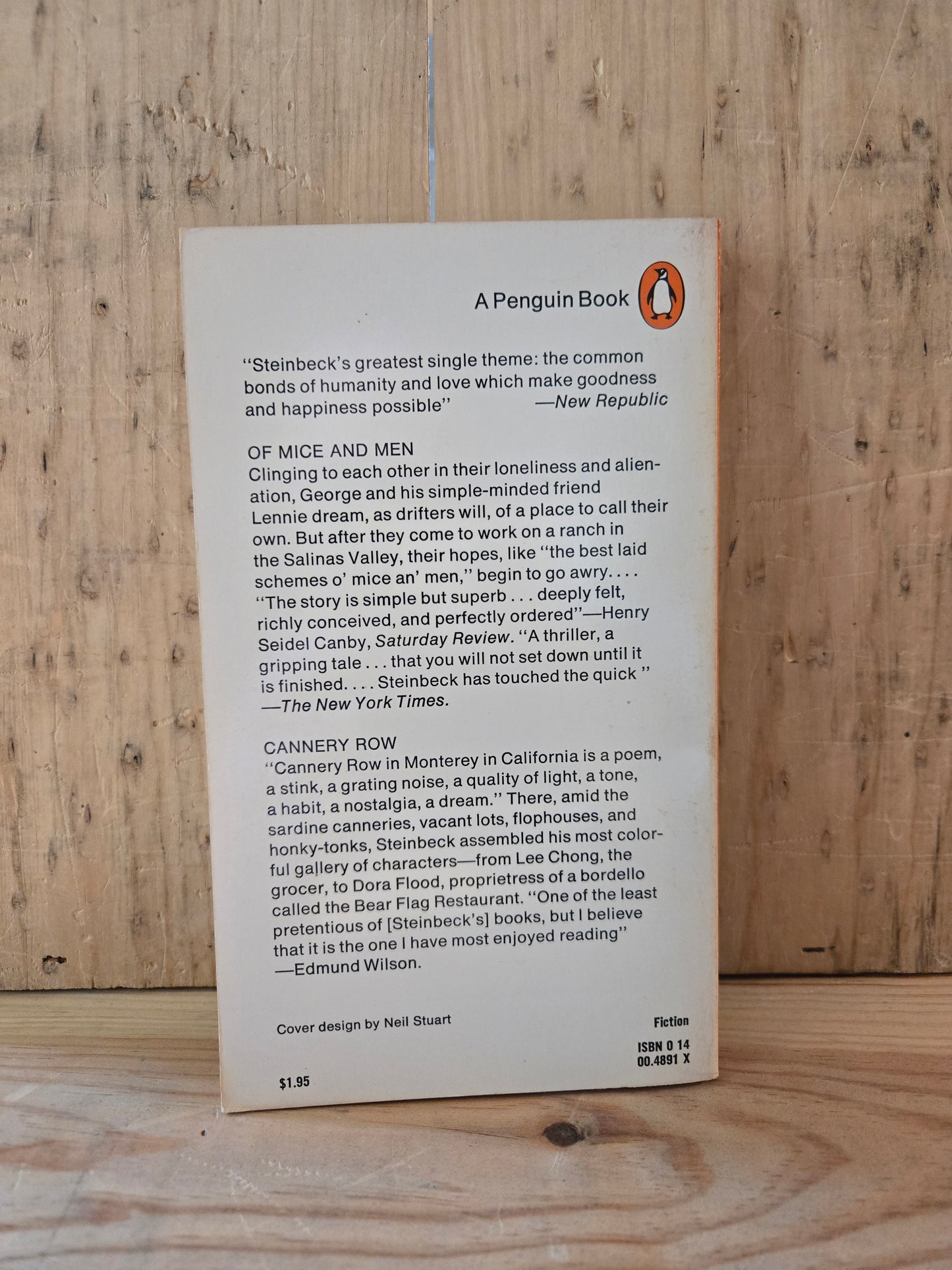 Of Mice and Men & Cannery Row // John Steinbeck // 1979 // Vintage Paperback