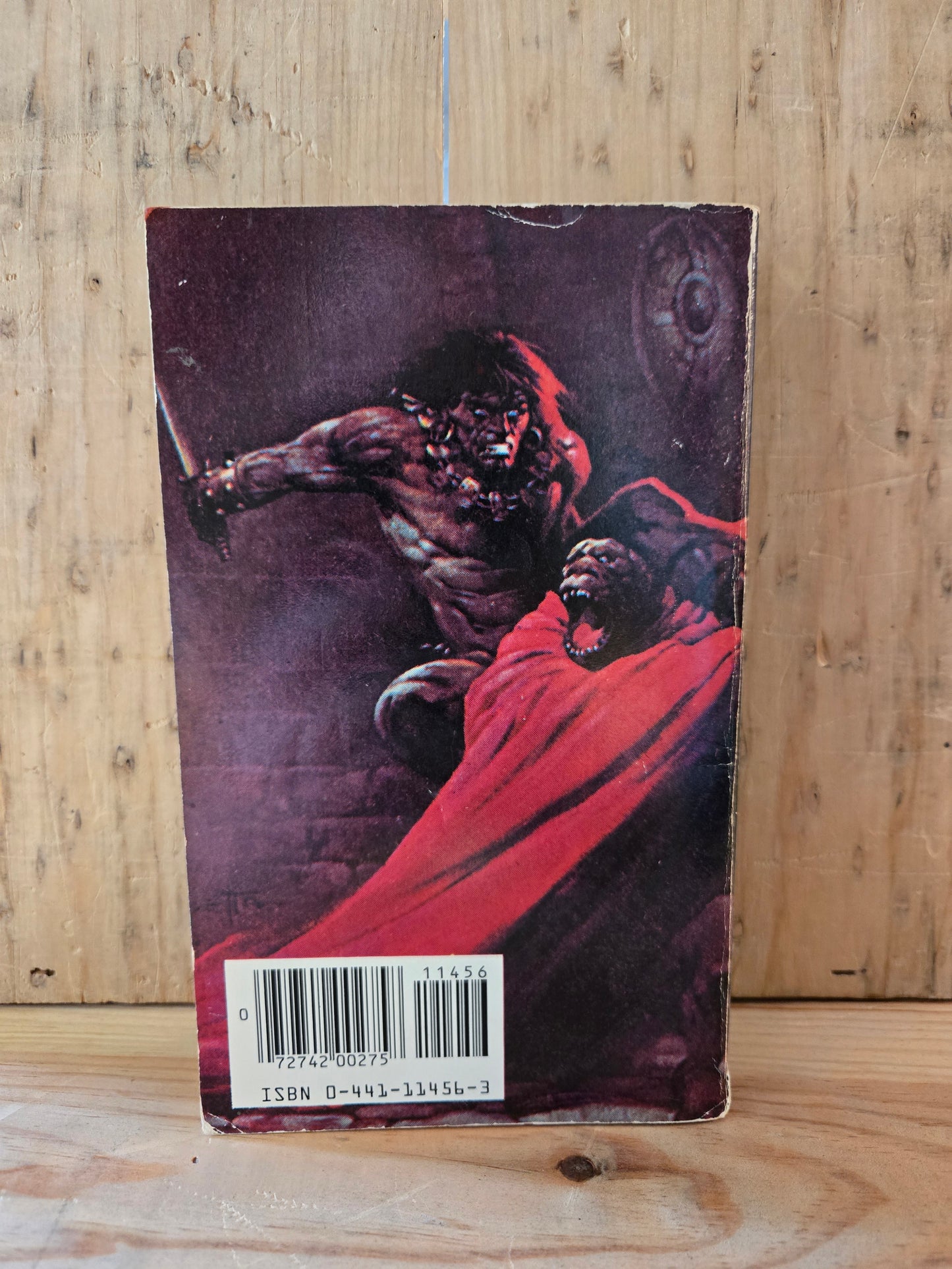 Conan // Robert E. Howard, L. Sprague de Camp, and Lin Carter // 1984 // Vintage Paperback Fantasy Ex-Library