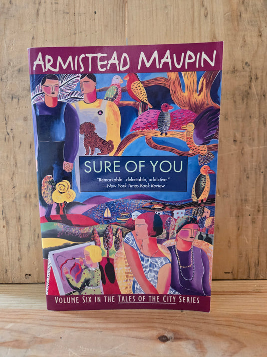 Sure of You // Armistead Maupin // 1994 // Vintage Paperback