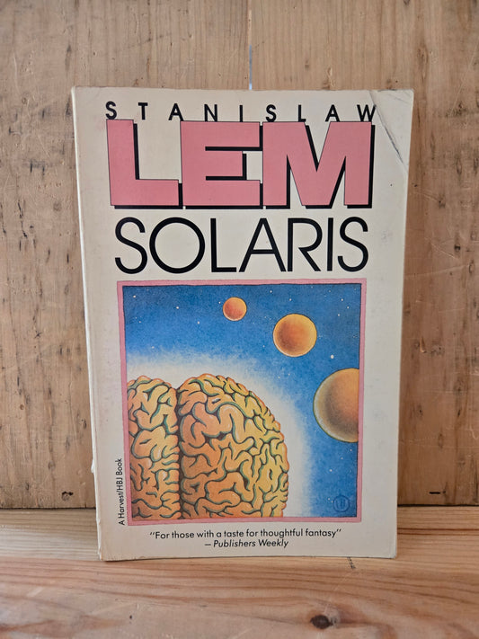 Solaris // Stanislaw Lem // 1987 // Vintage Paperback Sci-fi Ex-Library