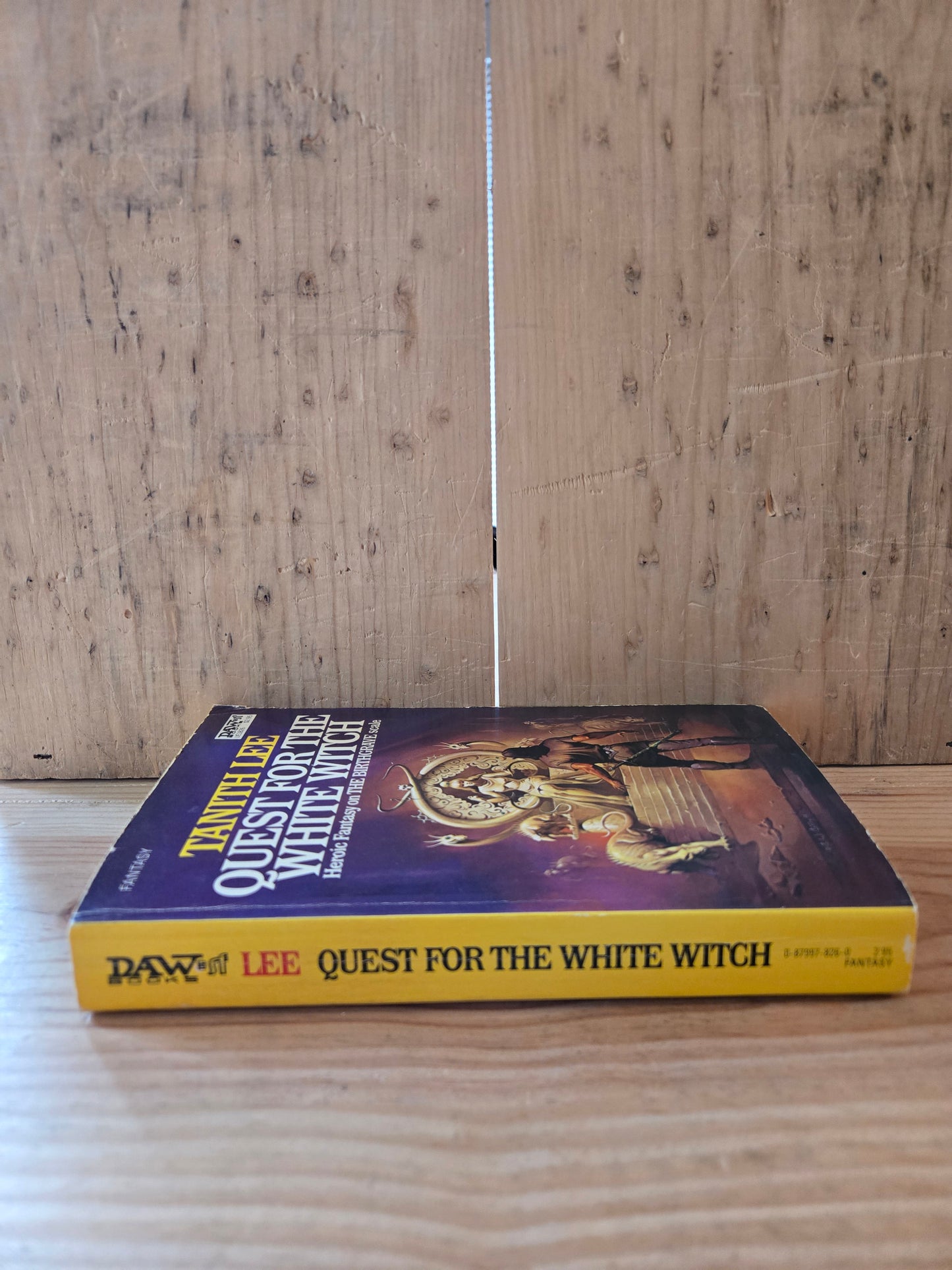 Quest for the White Witch // Tanith Lee // DAW 4th Printing 1975 // Vintage Paperback Fantasy