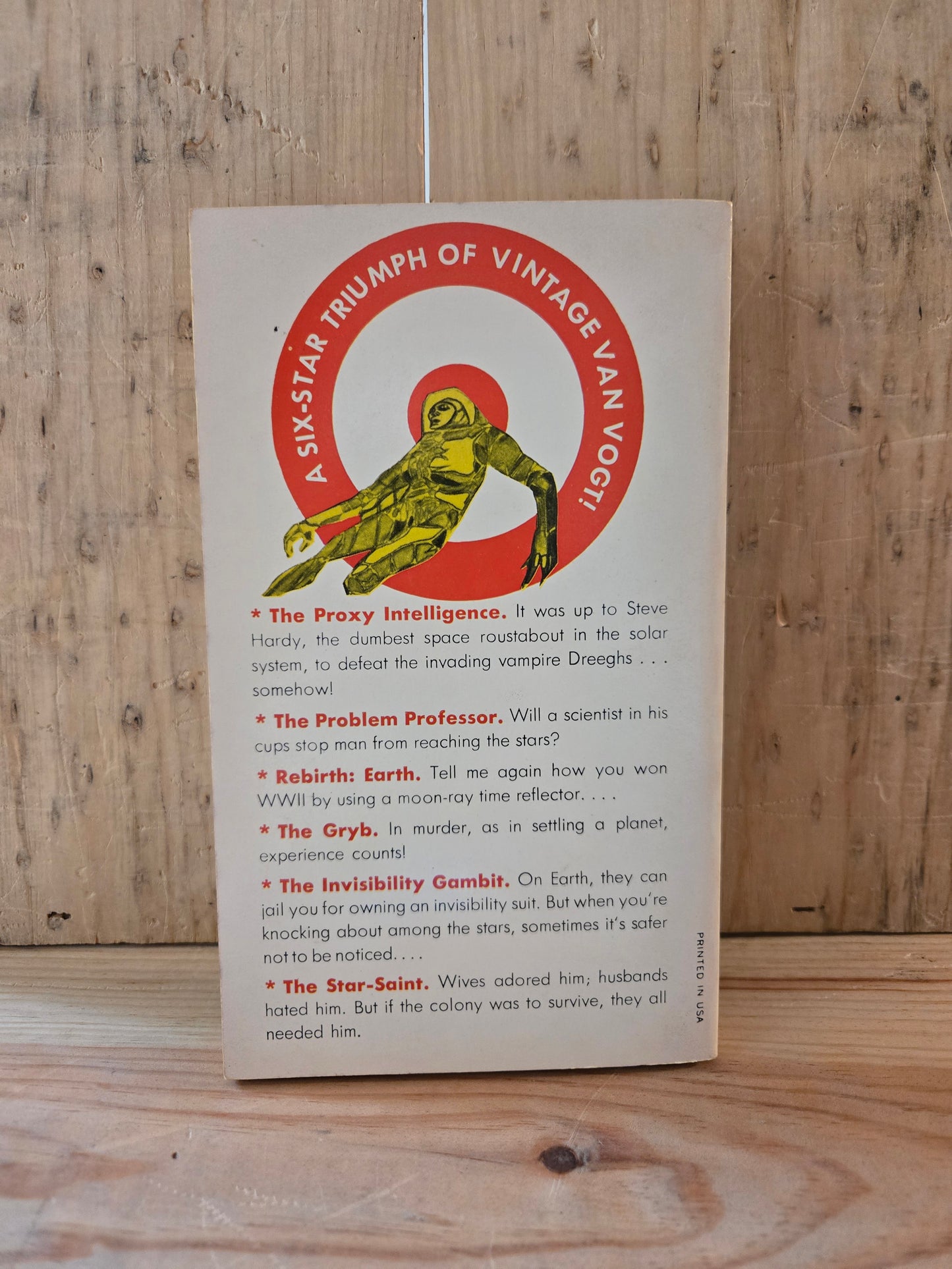 The Proxy Intelligence and Other Mind Benders // A.E. Van Vogt // 1971 // Vintage Paperback Sci-fi