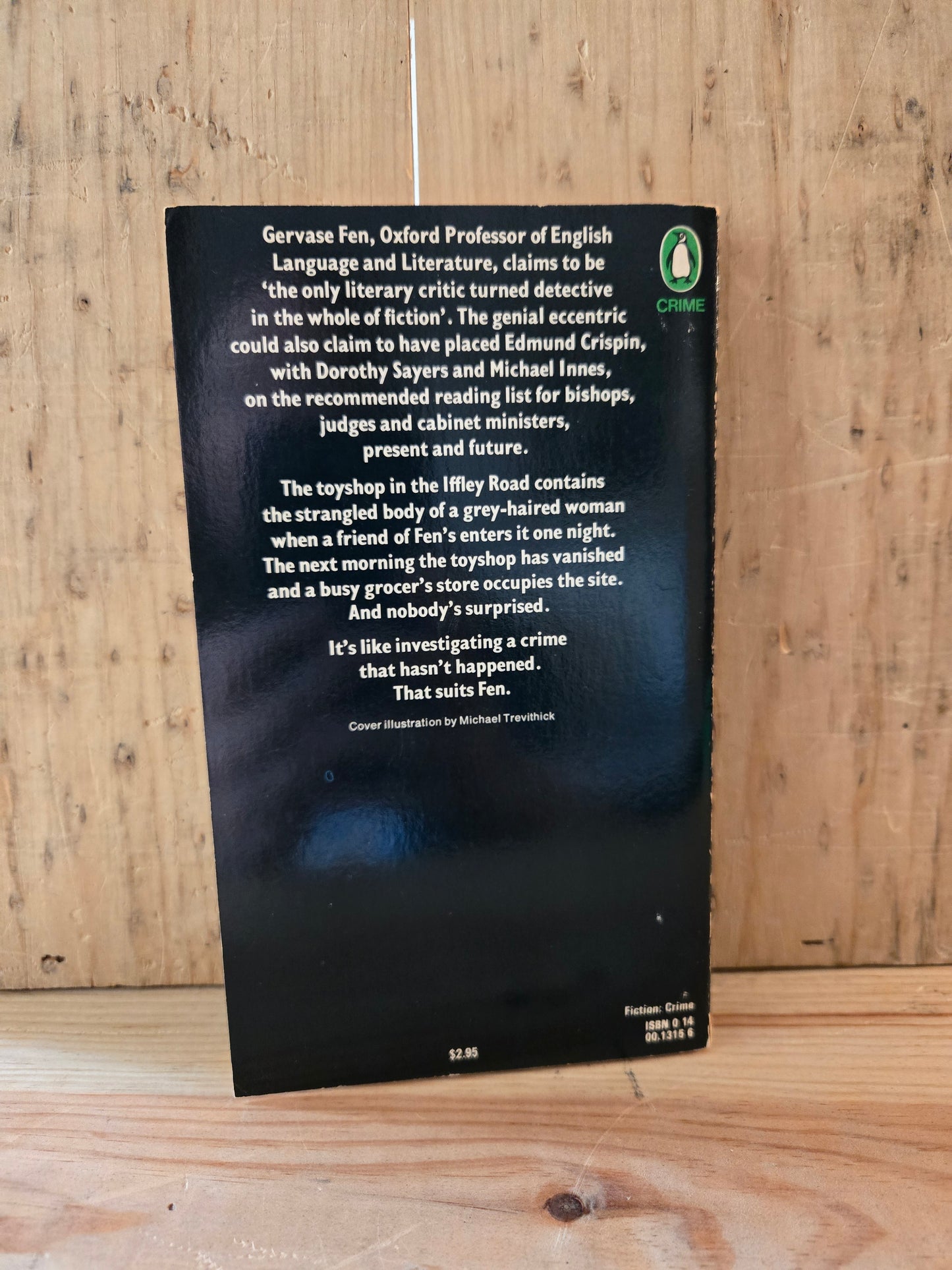 The Moving Toyshop // Edmund Crispin // 1981 // Vintage Paperback
