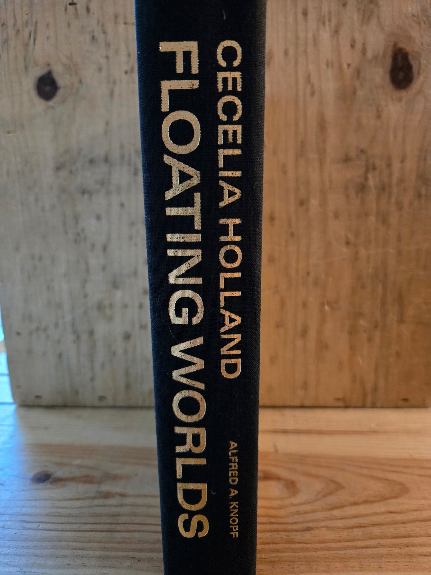 Floating Worlds // Cecelia Holland // 1st Edition 1975 // Vintage Hardcover Sci-fi