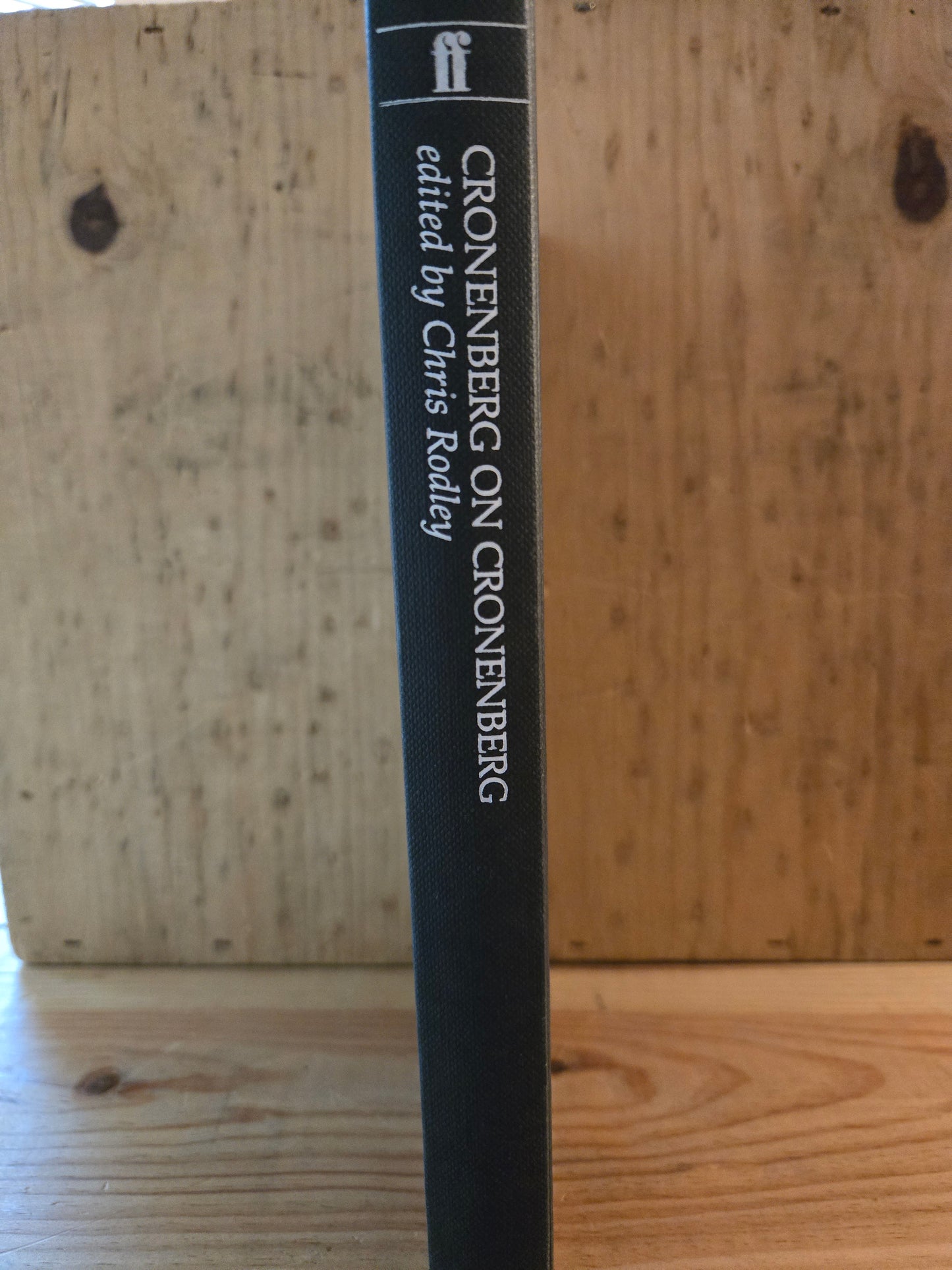 Cronenberg on Cronenberg // Edited by Chris Rodley // 1992 // Vintage Hardcover Films Movies