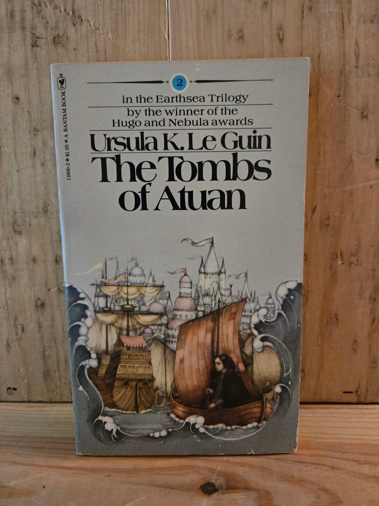 Earthsea Trilogy (3 Book Set) // Ursula K. Le Guin // 1970s // Vintage Paperback Fantasy