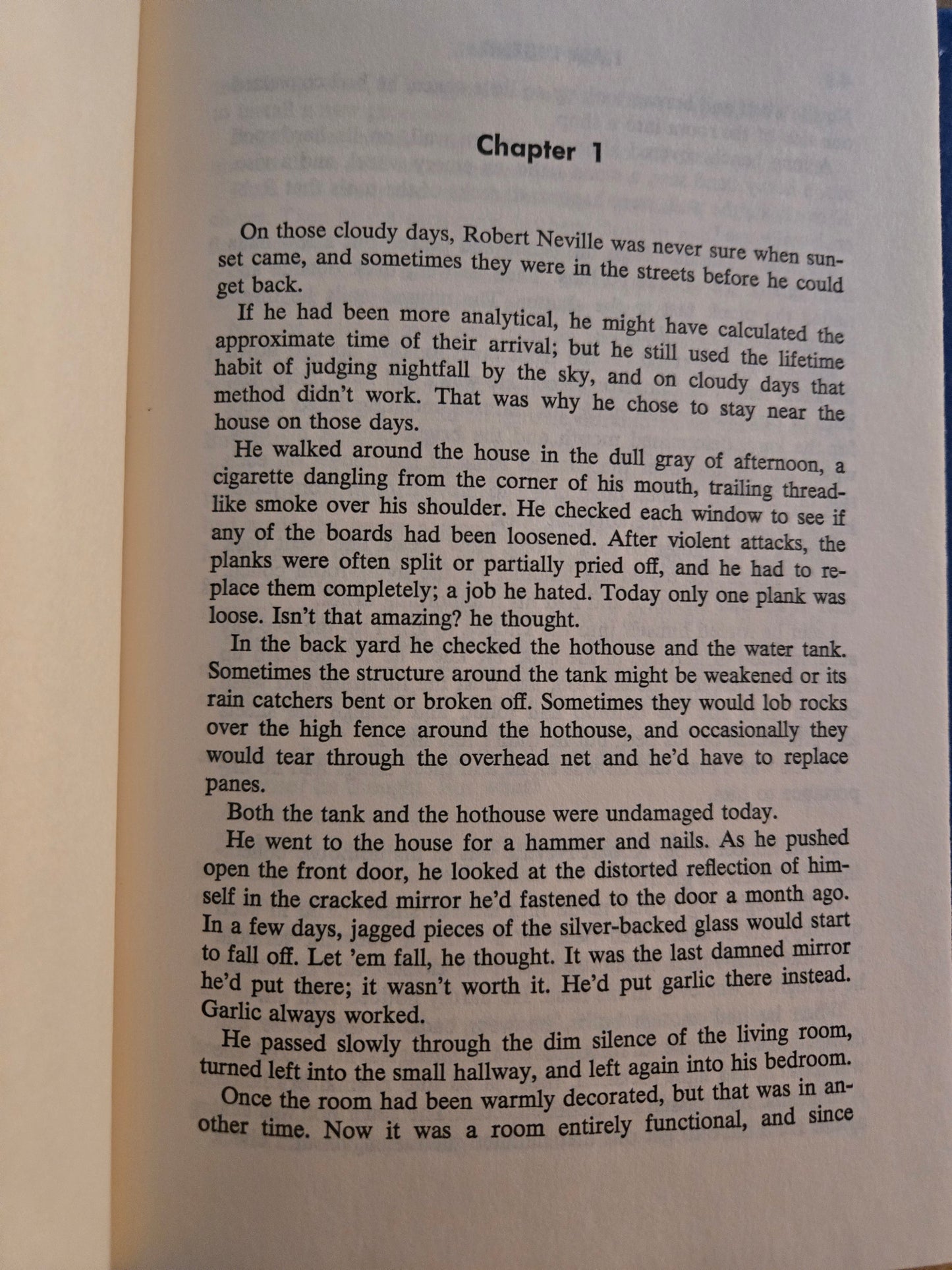 I Am Legend // Richard Matheson // Book Club Edition 1980 // Vintage Hardcover Horror Post-Apocalyptic