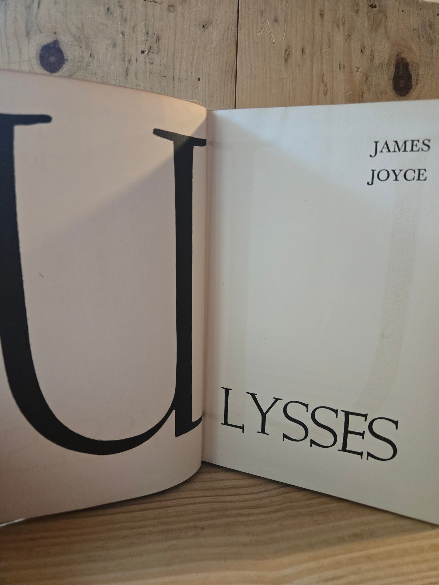 Ulysses // James Joyce // 1st American Edition 3rd Printing 1934 Random House // Vintage Hardcover No Dust Jacket