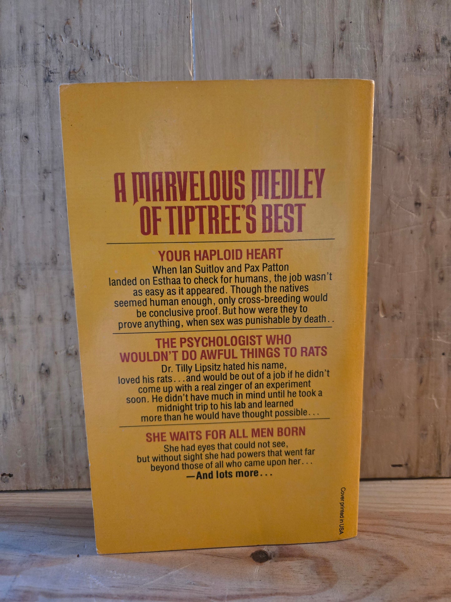 Star Songs of an Old Primate // James Tiptree Jr. // 1978 // Vintage Paperback Sci-fi Fantasy