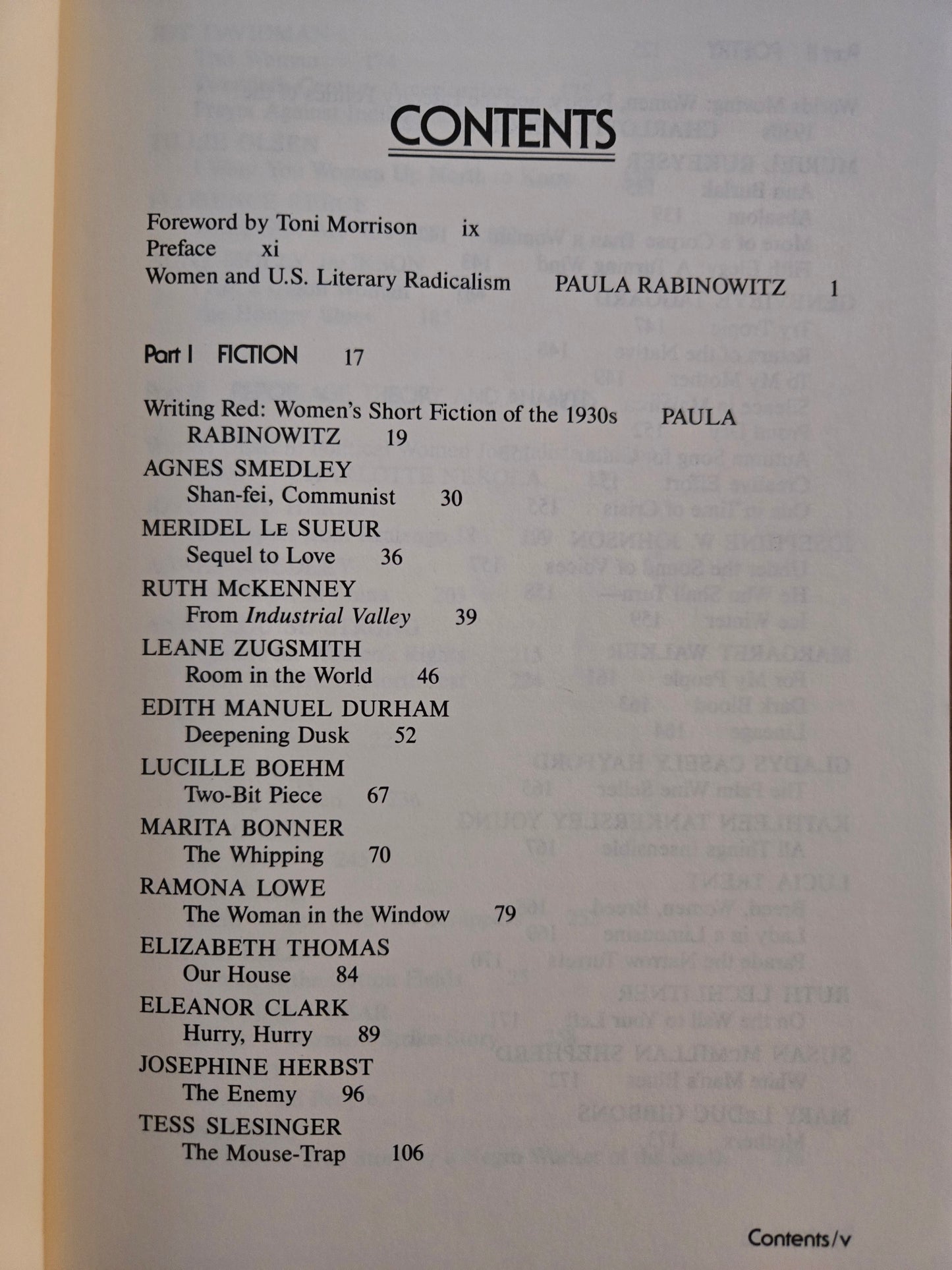 Writing Red: An Anthology of Women Writers, 1930 - 1940 // Edited by Charlotte Nekola, Paula Rabinowitz // 1st Print 1987 // Paperback