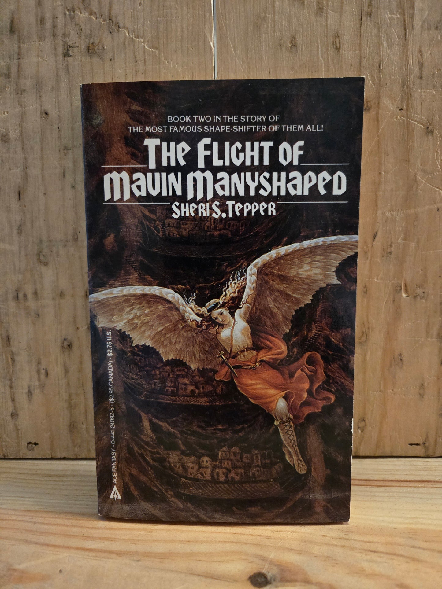 The Chronicles of Mavin Manyshaped (3 Book Set) // Sheri S. Tepper // 1st Printings 1985 // Vintage Paperback Fantasy
