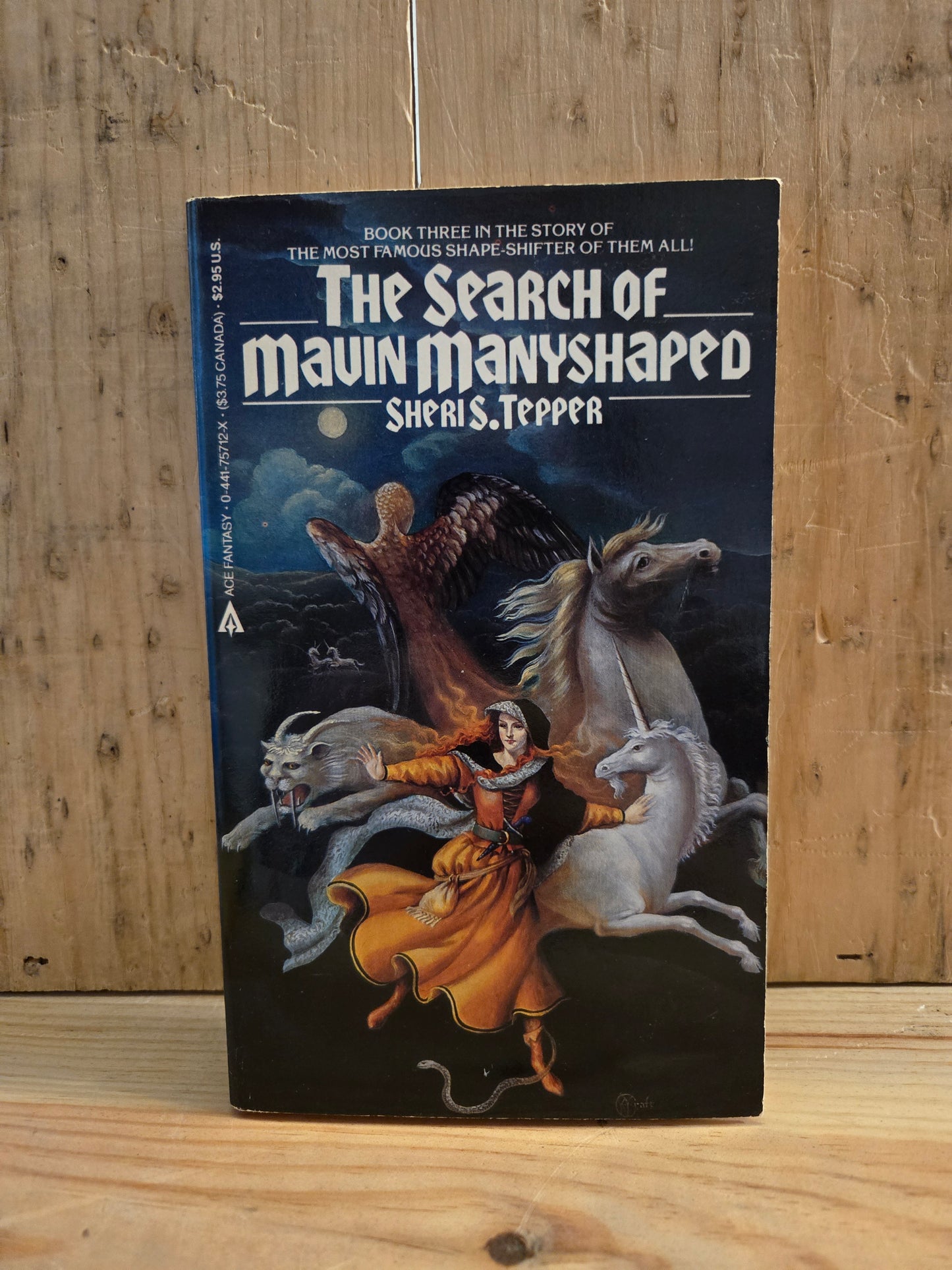 The Chronicles of Mavin Manyshaped (3 Book Set) // Sheri S. Tepper // 1st Printings 1985 // Vintage Paperback Fantasy