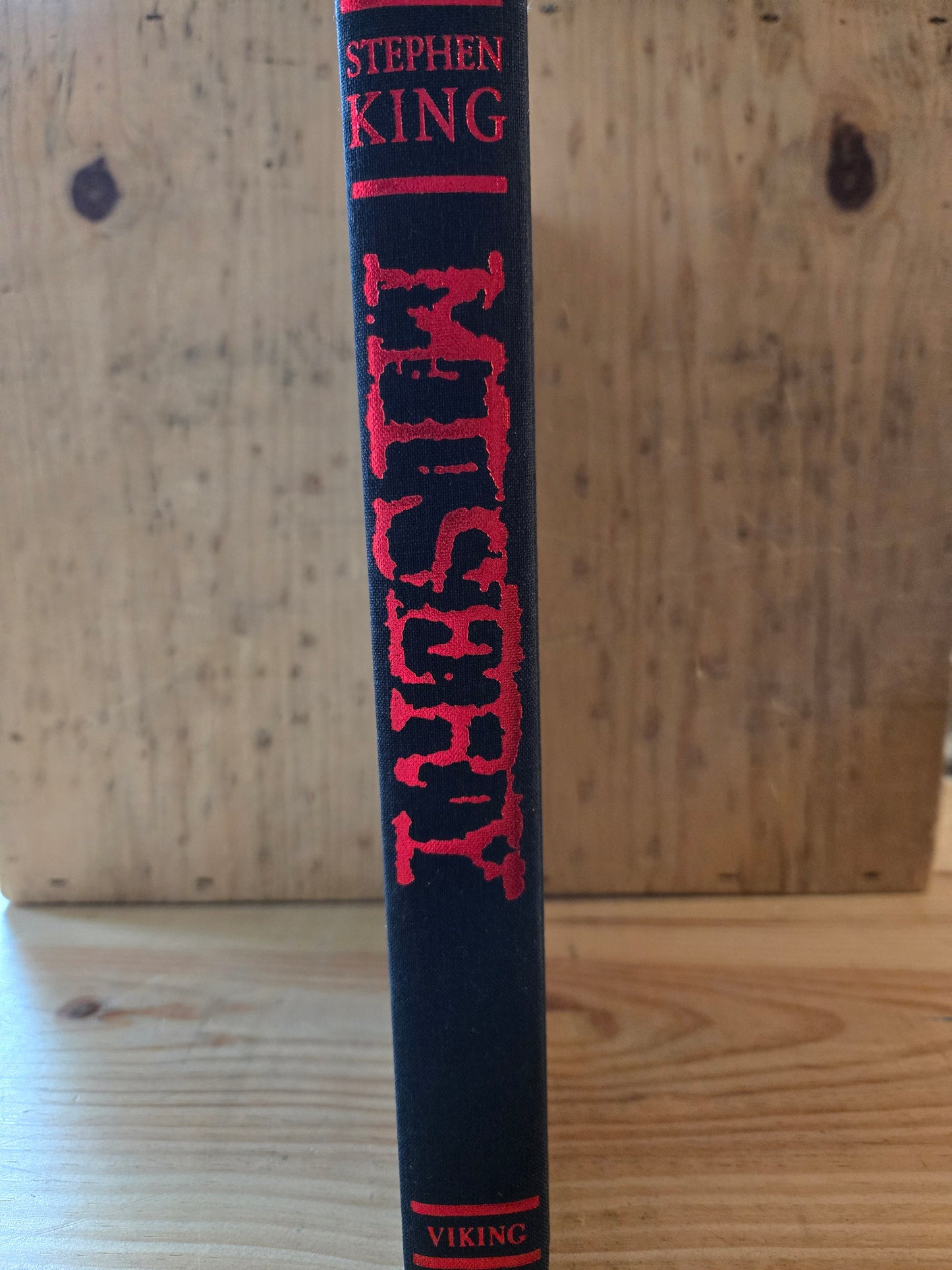 Misery // Stephen King // 1st Edition 1st Printing 1987 // Vintage Hardcover Horror