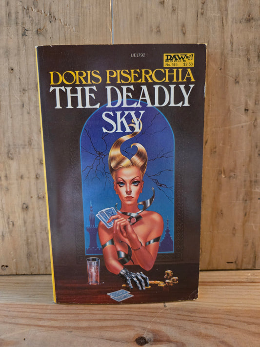 The Deadly Sky // Doris Piserchia // 1st DAW Printing 1983 // Vintage Paperback Sci-fi