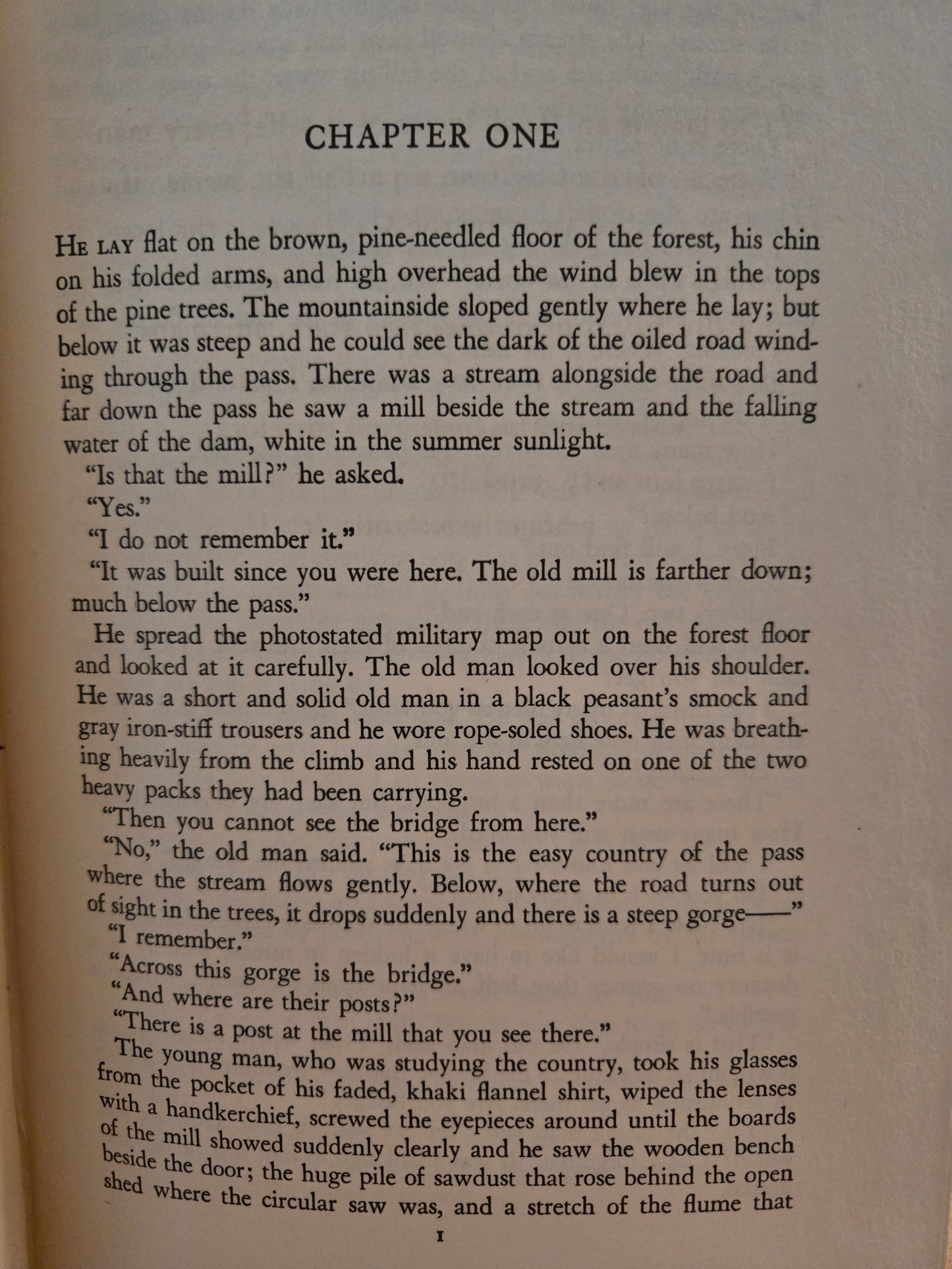 For Whom The Bell Tolls // Ernest Hemingway // 1st Edition 1st Printing 1940 // Vintage Hardcover No Dust Jacket