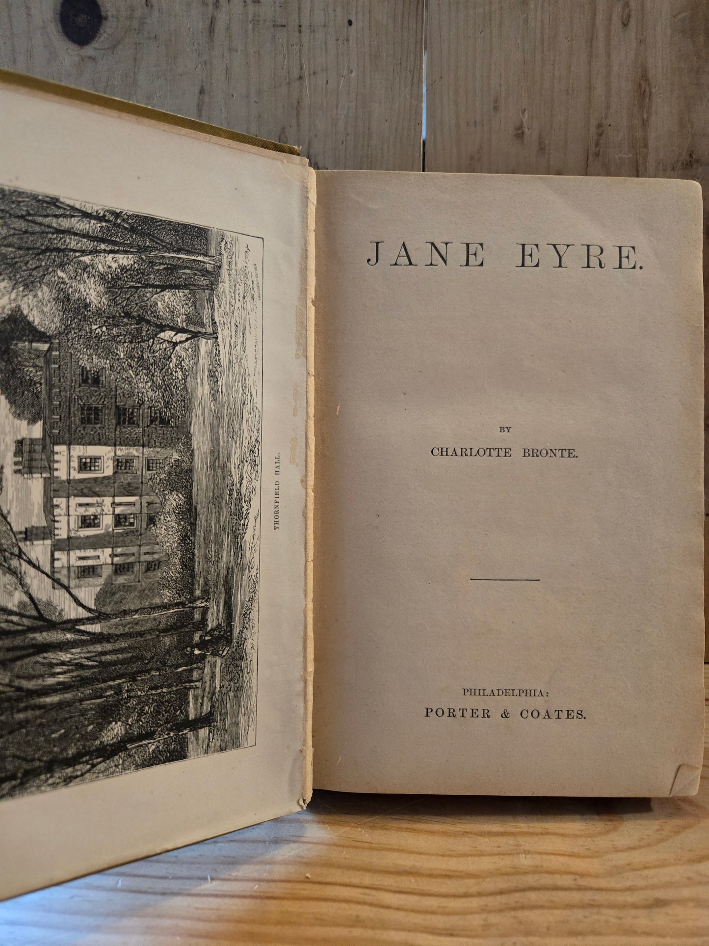 Jane Eyre (Alta Edition) // Charlotte Bronte // 1890s // Vintage Antiquarian Embossed Hardcover Book