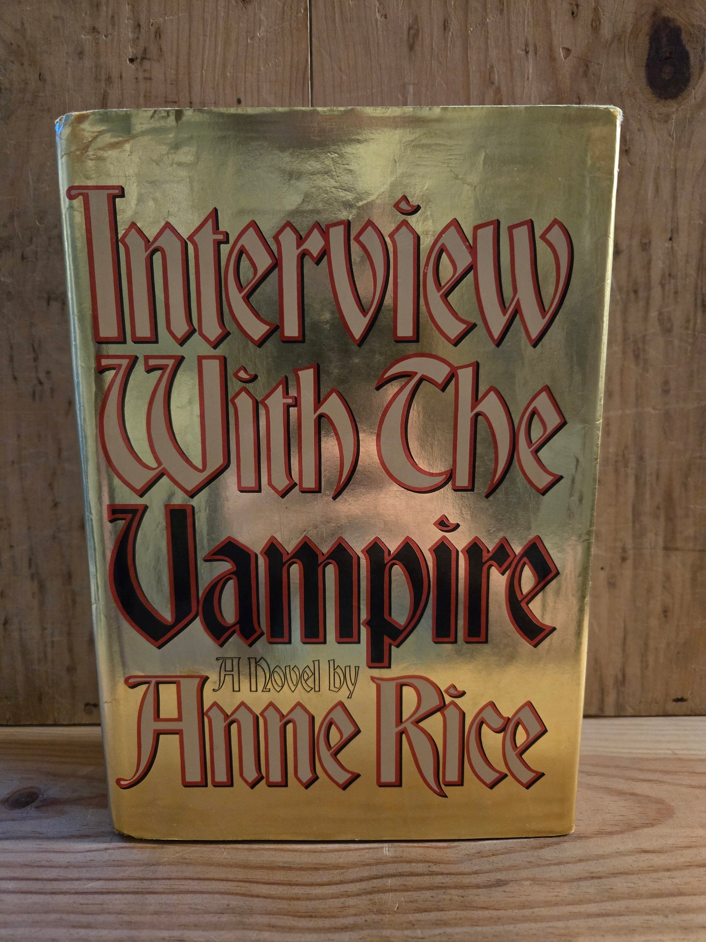 Interview with the Vampire // Anne Rice // 1st Edition 1st Printing 1976 // Vintage Hardcover Horror Thriller
