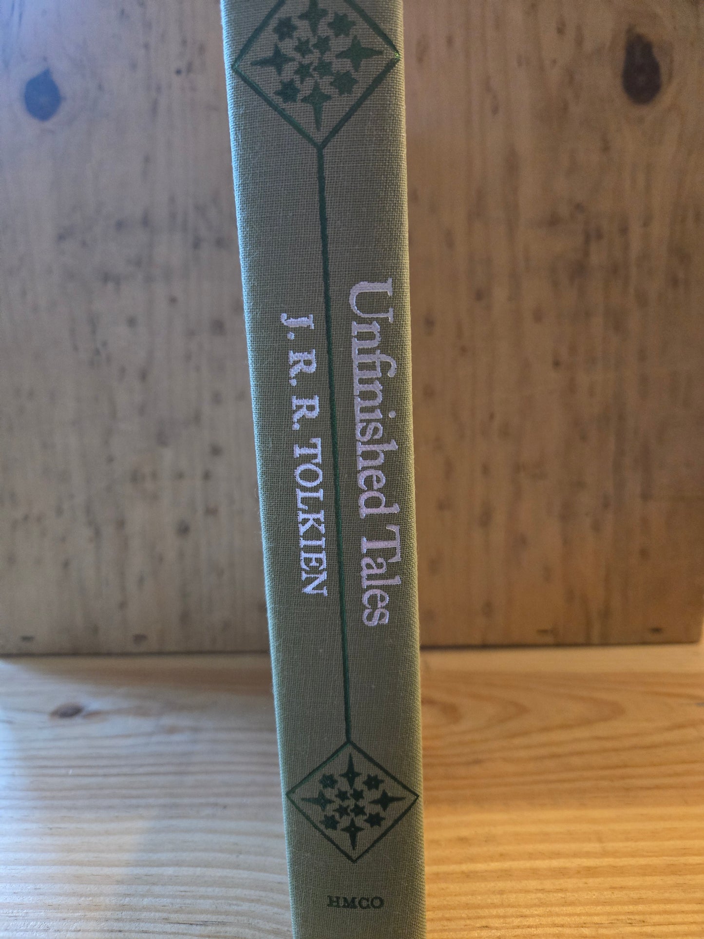 Unfinished Tales // J.R.R Tolkien // 1st American Edition 1st Printing 1980 // Vintage Hardcover Fantasy with Map