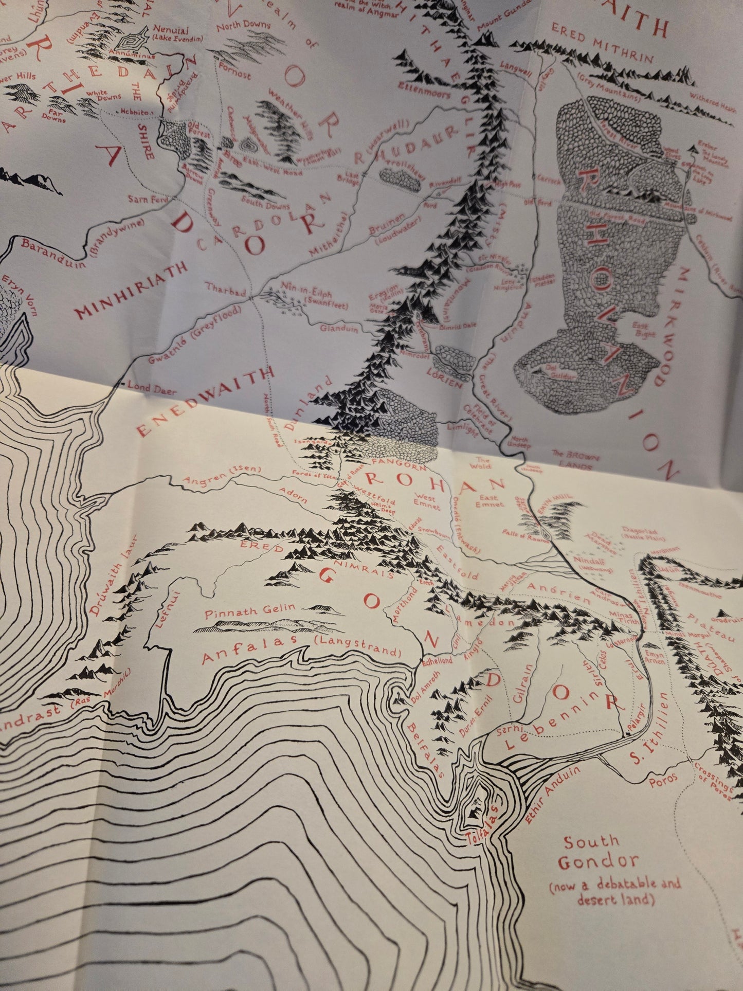 Unfinished Tales // J.R.R Tolkien // 1st American Edition 1st Printing 1980 // Vintage Hardcover Fantasy with Map